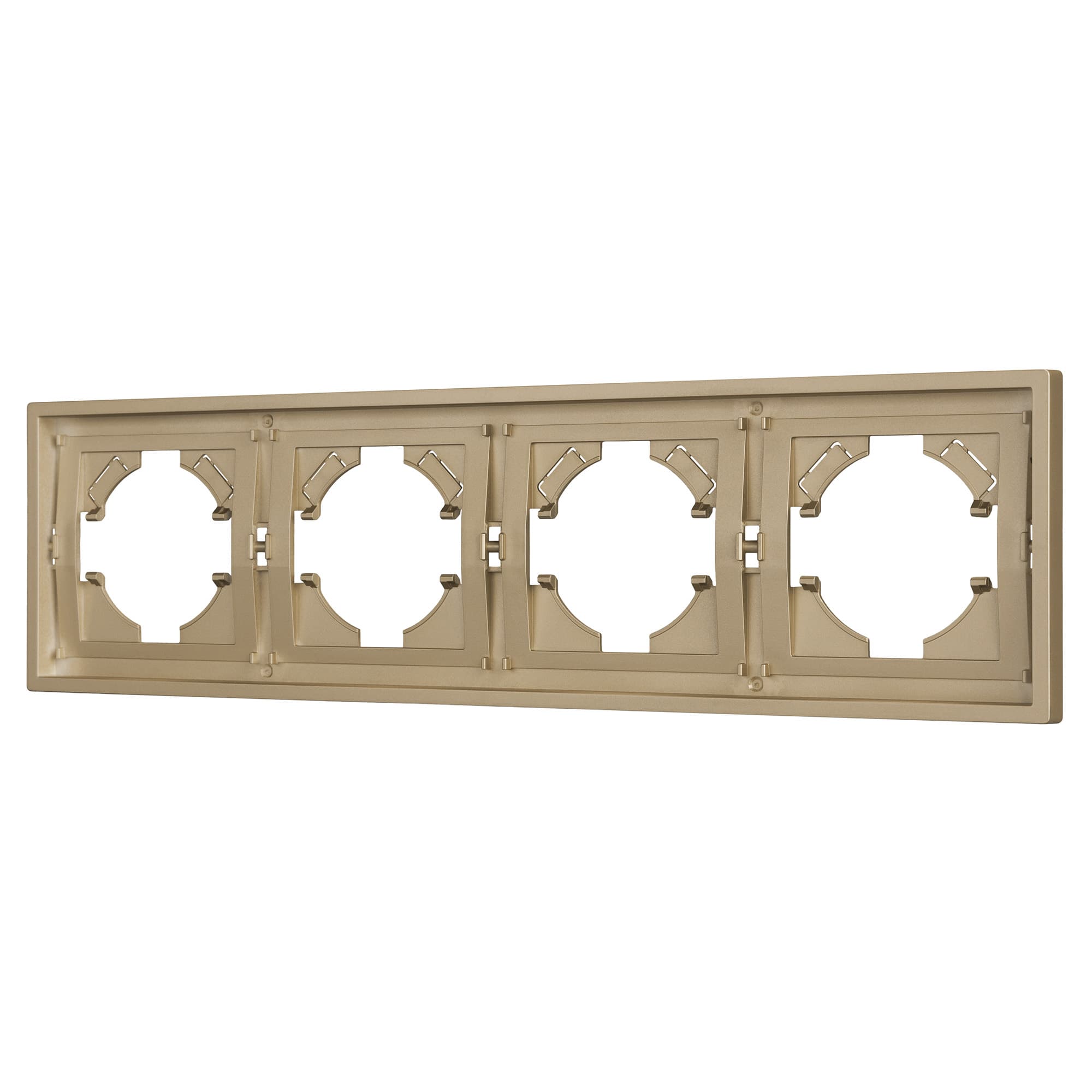 Рамка пластиковая FRM-TENDO-SFPL-4-GD (Arlight, Матовый песочный) 054663