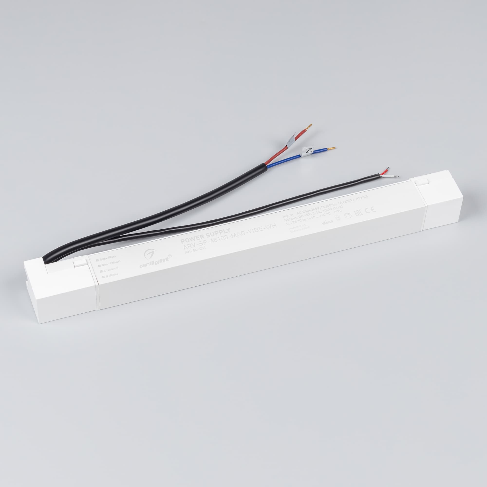 Блок питания ARV-SP-48100-MAG-VIBE-WH (48V, 2.1A, 100W) (Arlight, IP20 Пластик, 5 лет) 044201 — фото 2