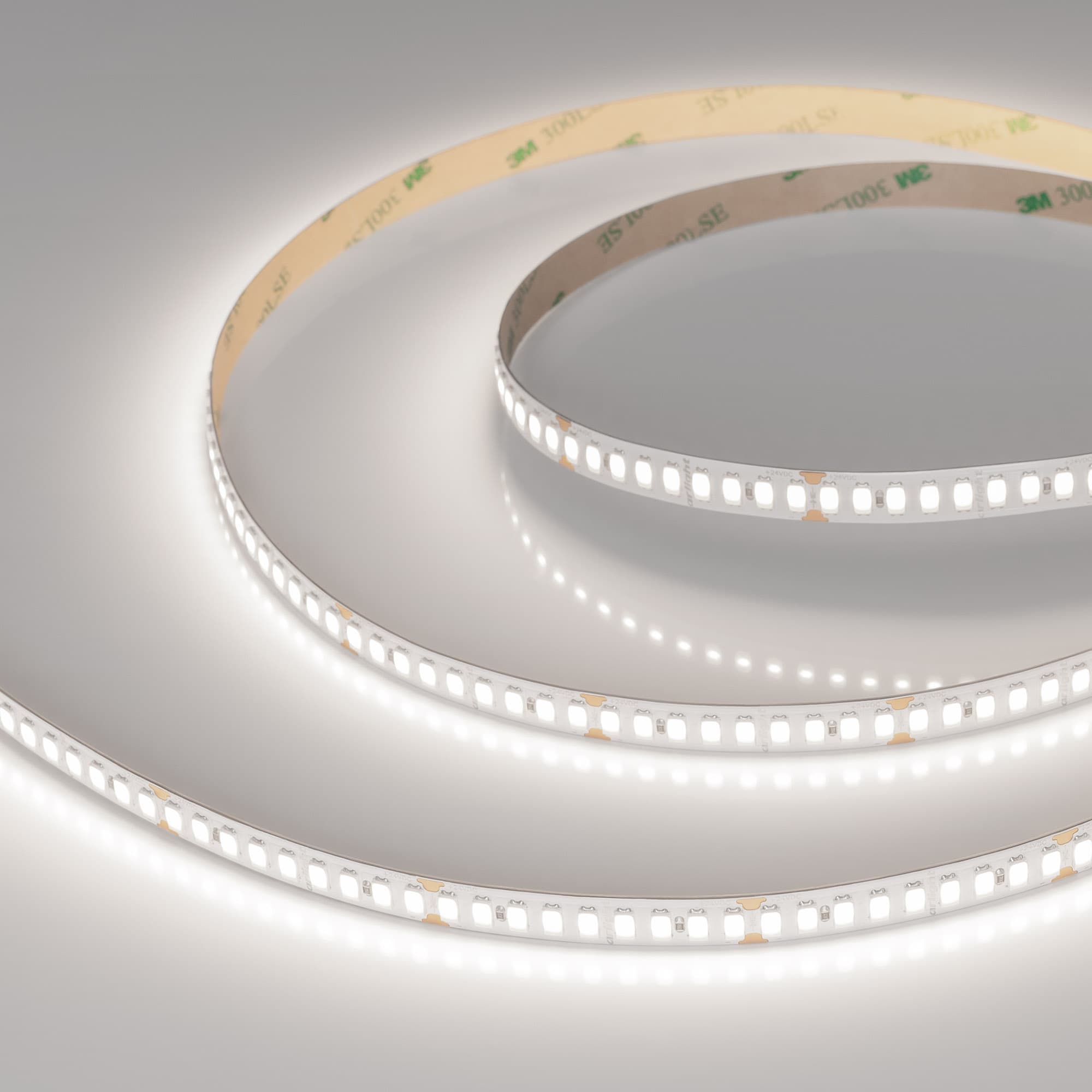 Светодиодная лента ULTRA-C180-10mm 24V Day5000 (19.2 W/m, IP20, 5630, 5m) (Arlight, высок.эфф.200 лм/Вт) 040247 — фото 2