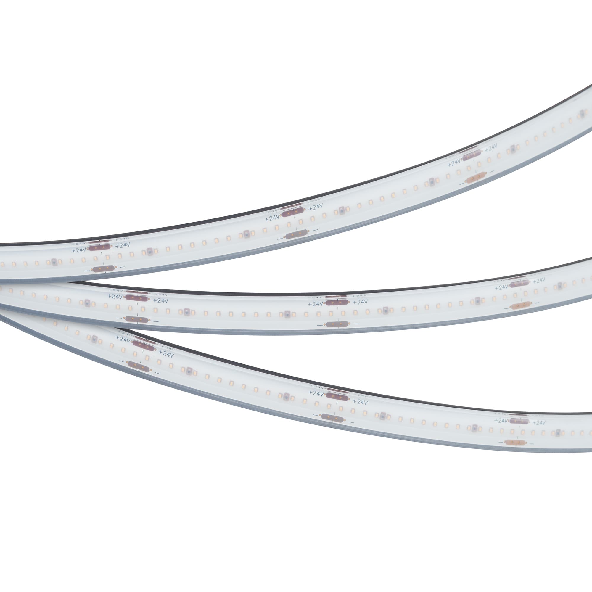 Светодиодная лента герметичная CSP-PFS-X320-10mm 24V Warm2400 (10 W/m, IP68, TWP100, 5m) (Arlight, -) 060277 — фото 3