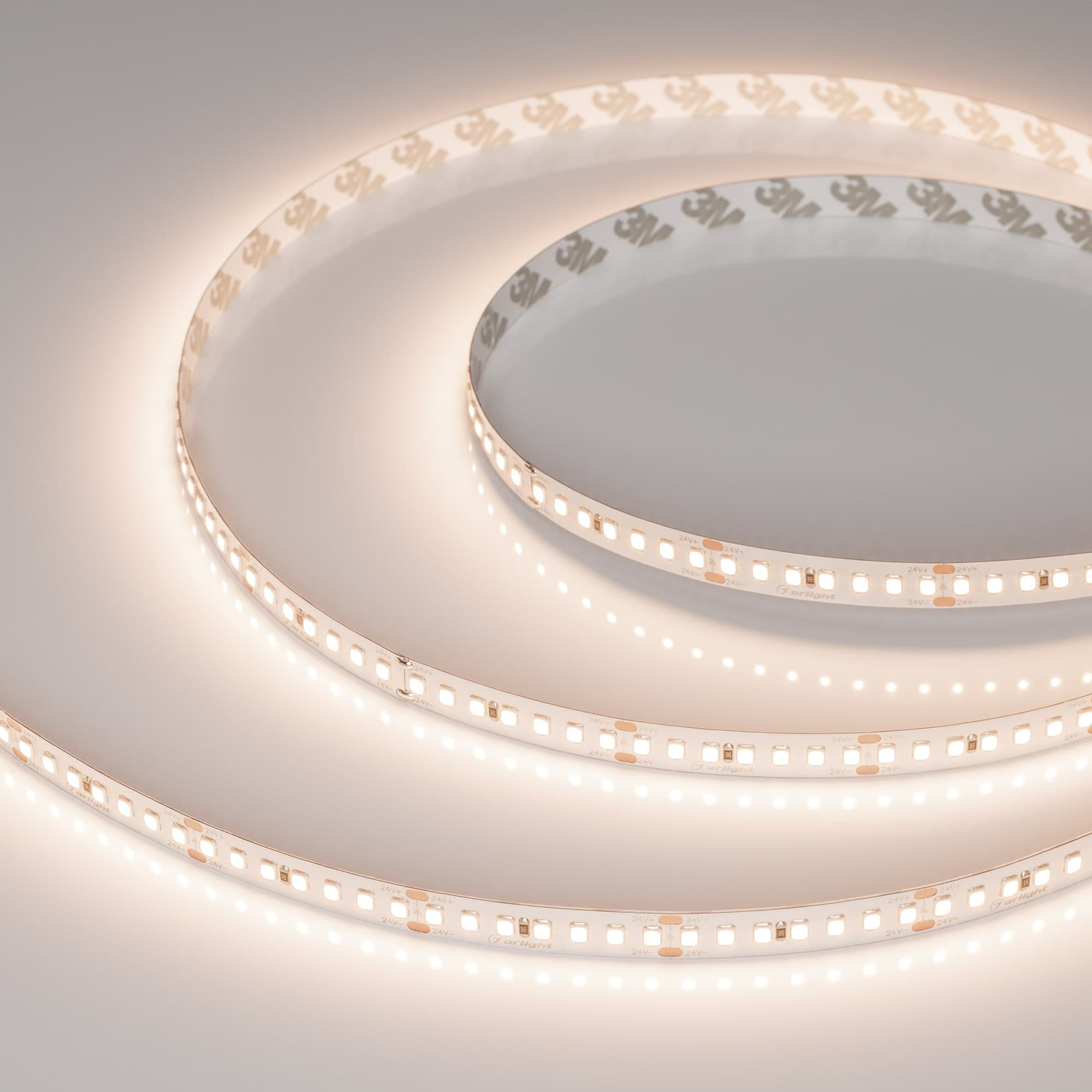 Светодиодная лента UL-A168-10mm 24V Warm3500 (17 W/m, IP20, 5m) (Arlight, 7 лет) 042325 — фото 1