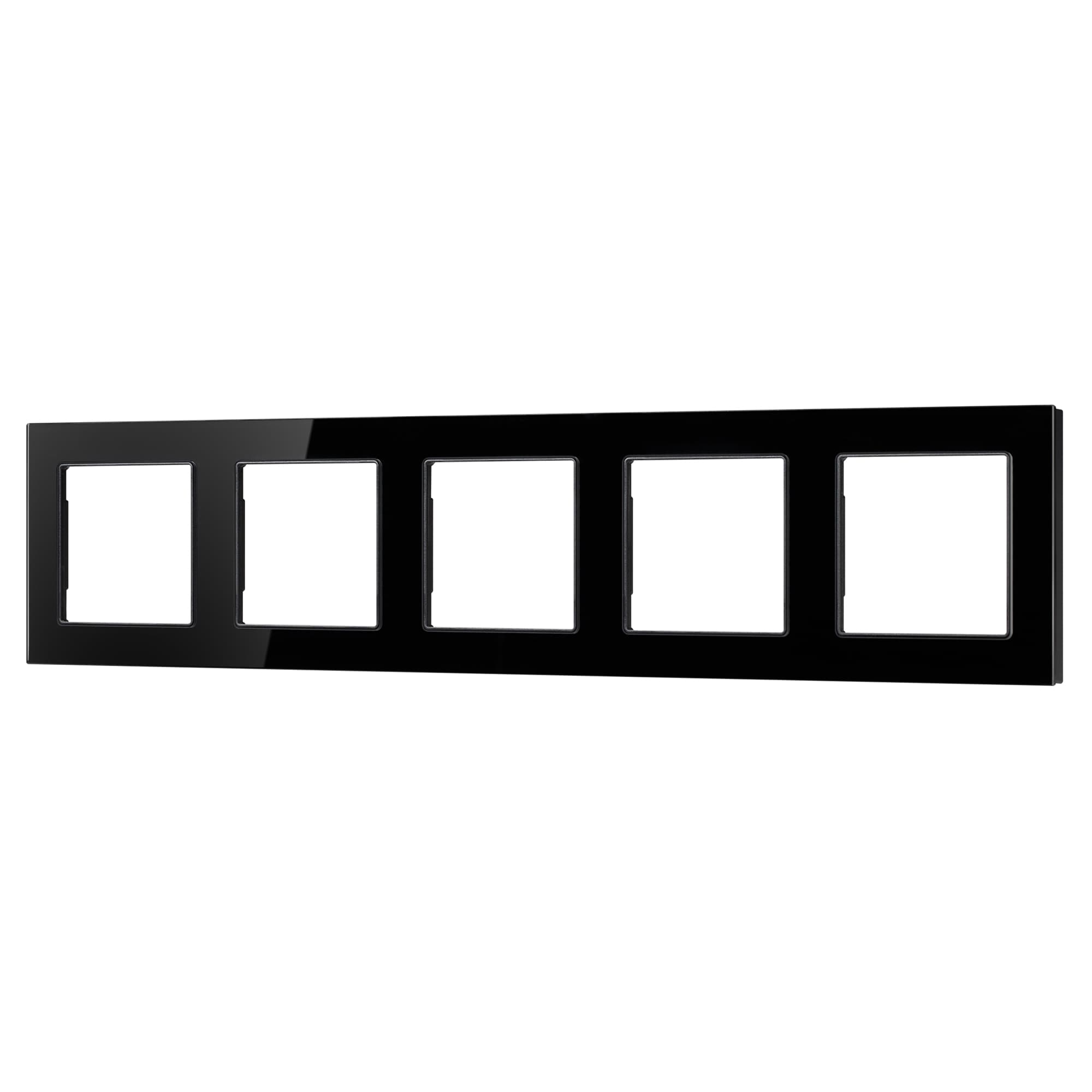 Рамка стеклянная FRM-GLARE-GS-5-BK (Arlight, -) 043806