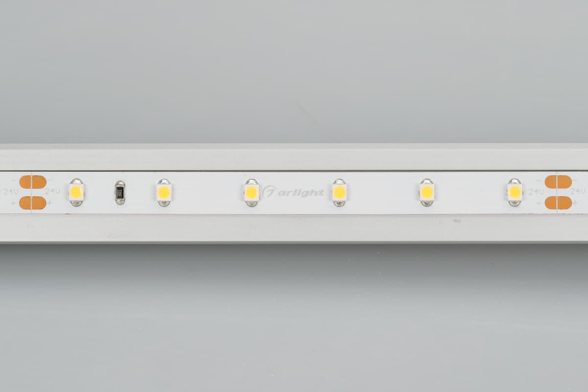 Светодиодная лента RT 2-5000-50m 24V Warm3000 (3528, 60 LED/m, LUX) (Arlight, 4.8 Вт/м, IP20) 024584(1) — фото 2