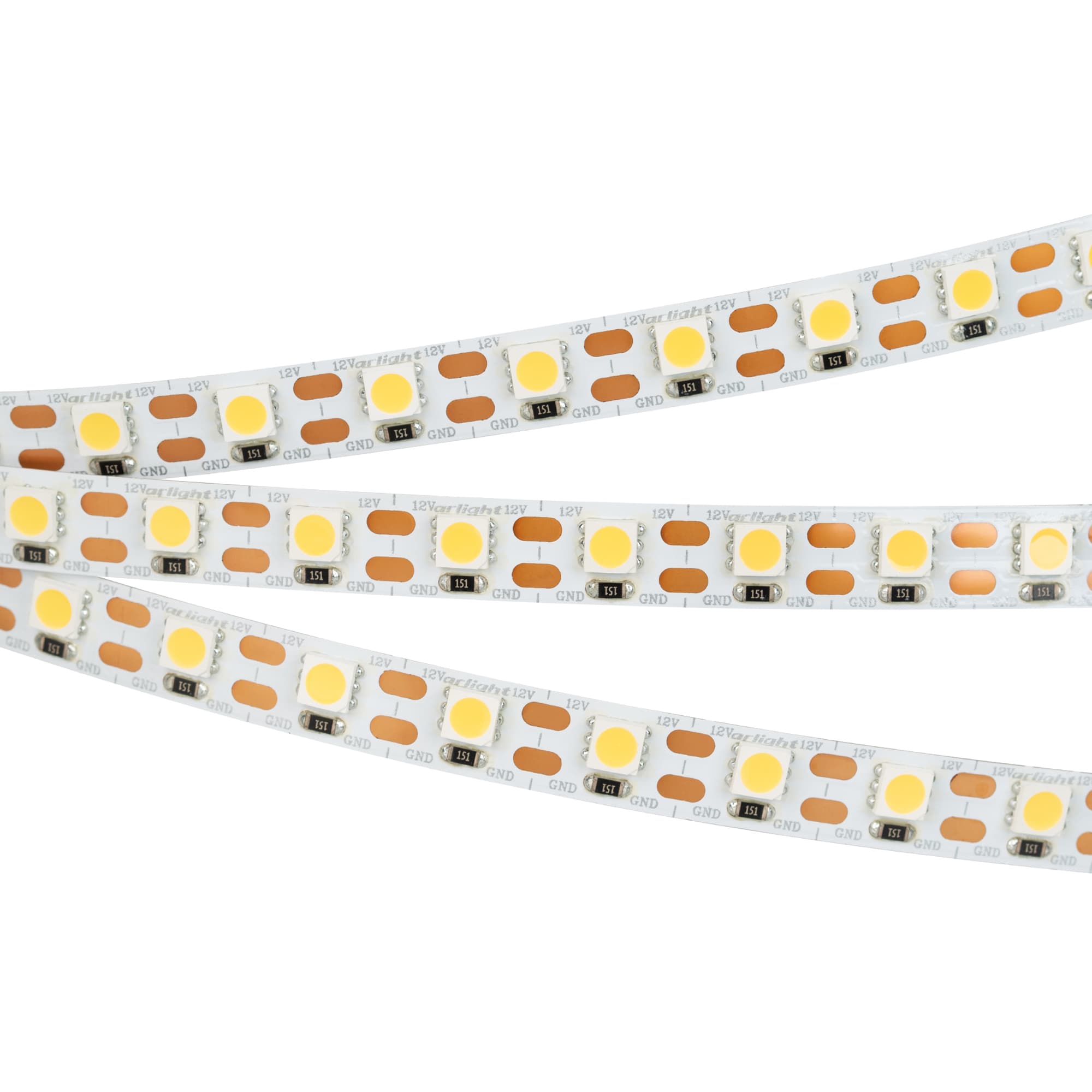 Светодиодная лента RT 2-5000 12V Cx1 Day4000 2x (5060, 360 LED, LUX) (Arlight, 15.6 Вт/м, IP20) 016841(1) — фото 1