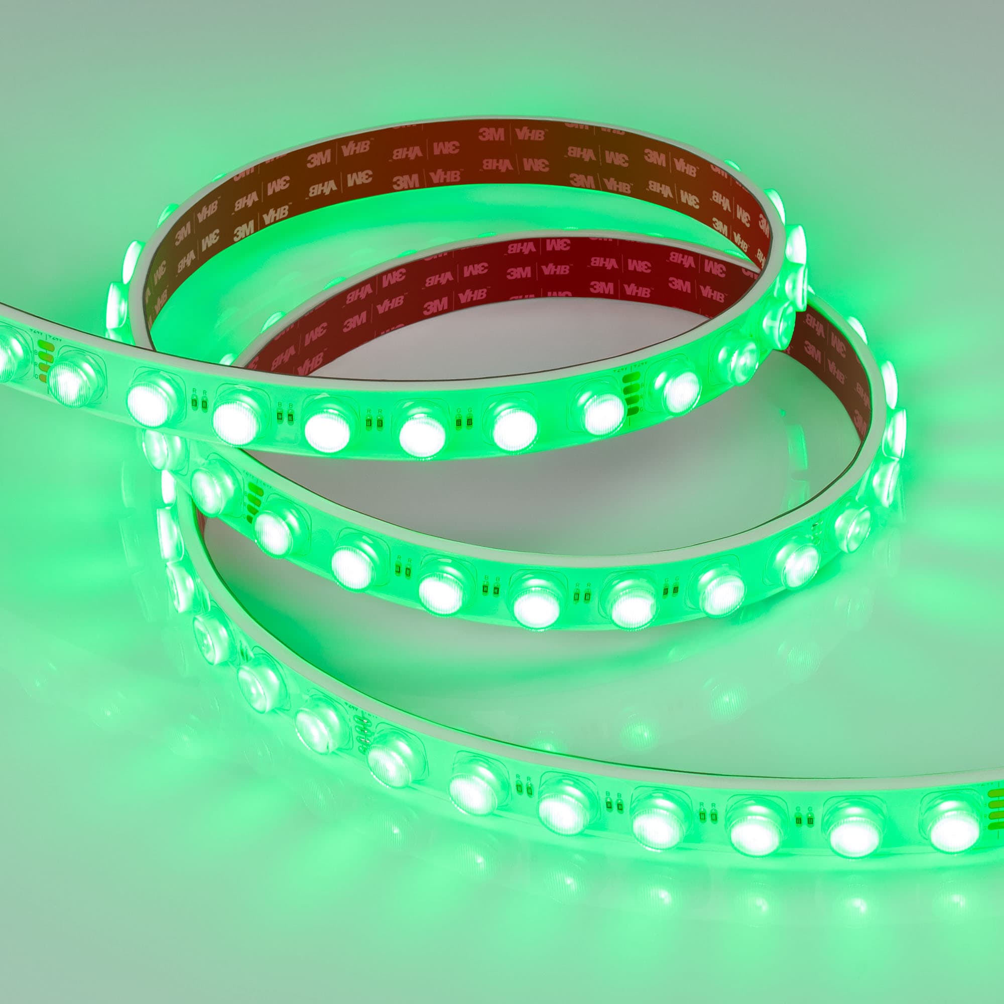 Светодиодная лента герметичная FLT-PS-S42-23mm 24V RGB (21 W/m, IP67, 30deg, 5m) (Arlight, -) 037729 Arlight — фото 2