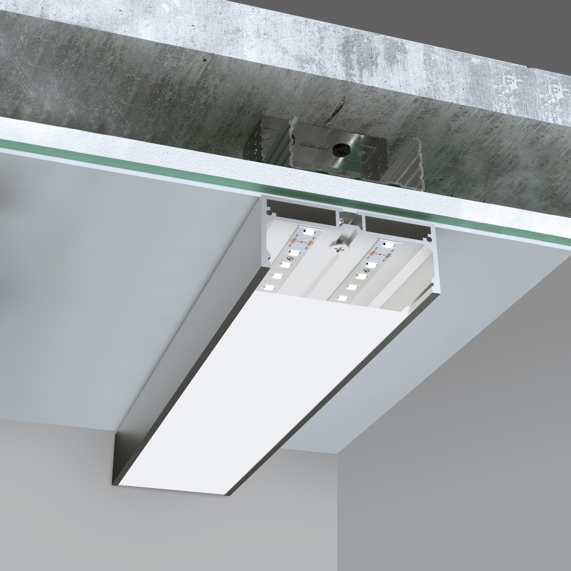 Профиль с экраном SL-LINE-7532-2000 ANOD (Arlight, Алюминий) 028033 Arlight — фото 5