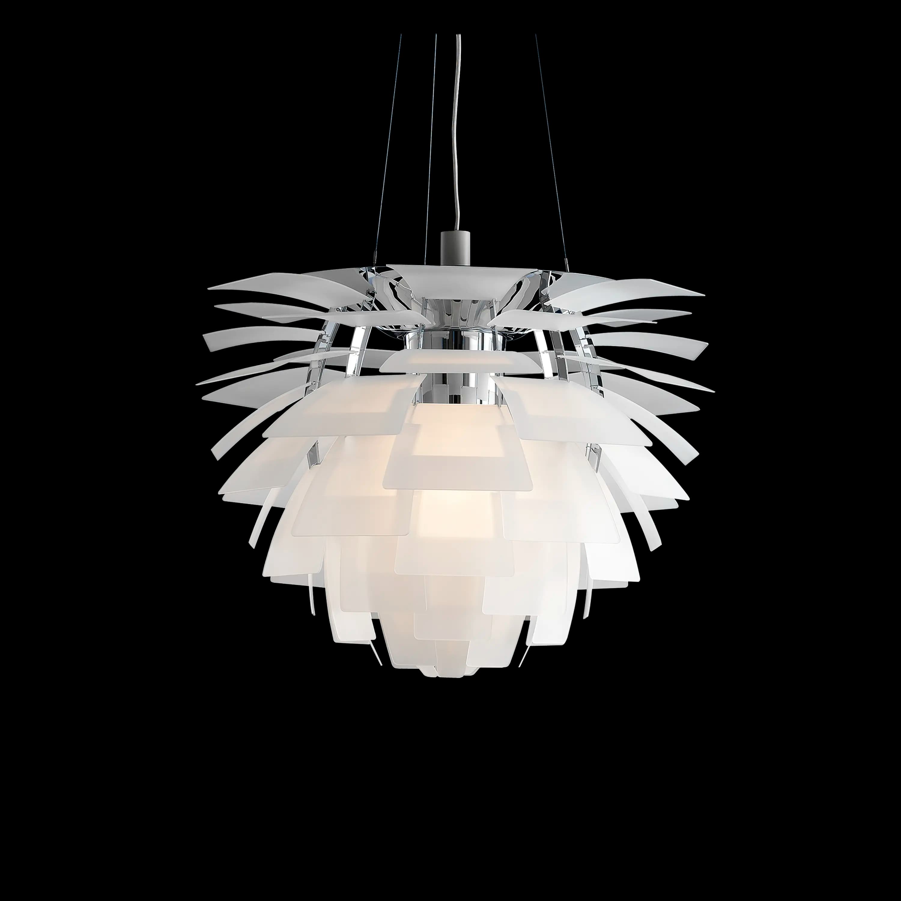 Louis Poulsen PH Artichoke Glass Clear glass sandblasted Ø 600