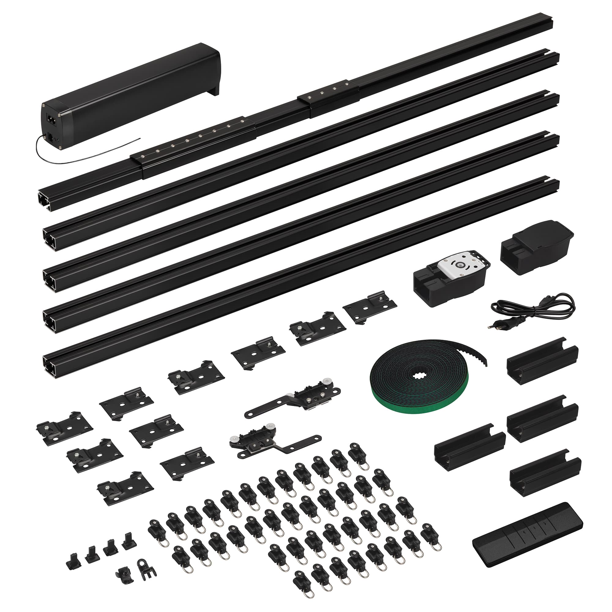 Карниз для штор с электроприводом CNK-M1-TY-RF-5M-BK (Arlight, IP20 Металл, 5 лет) 061462