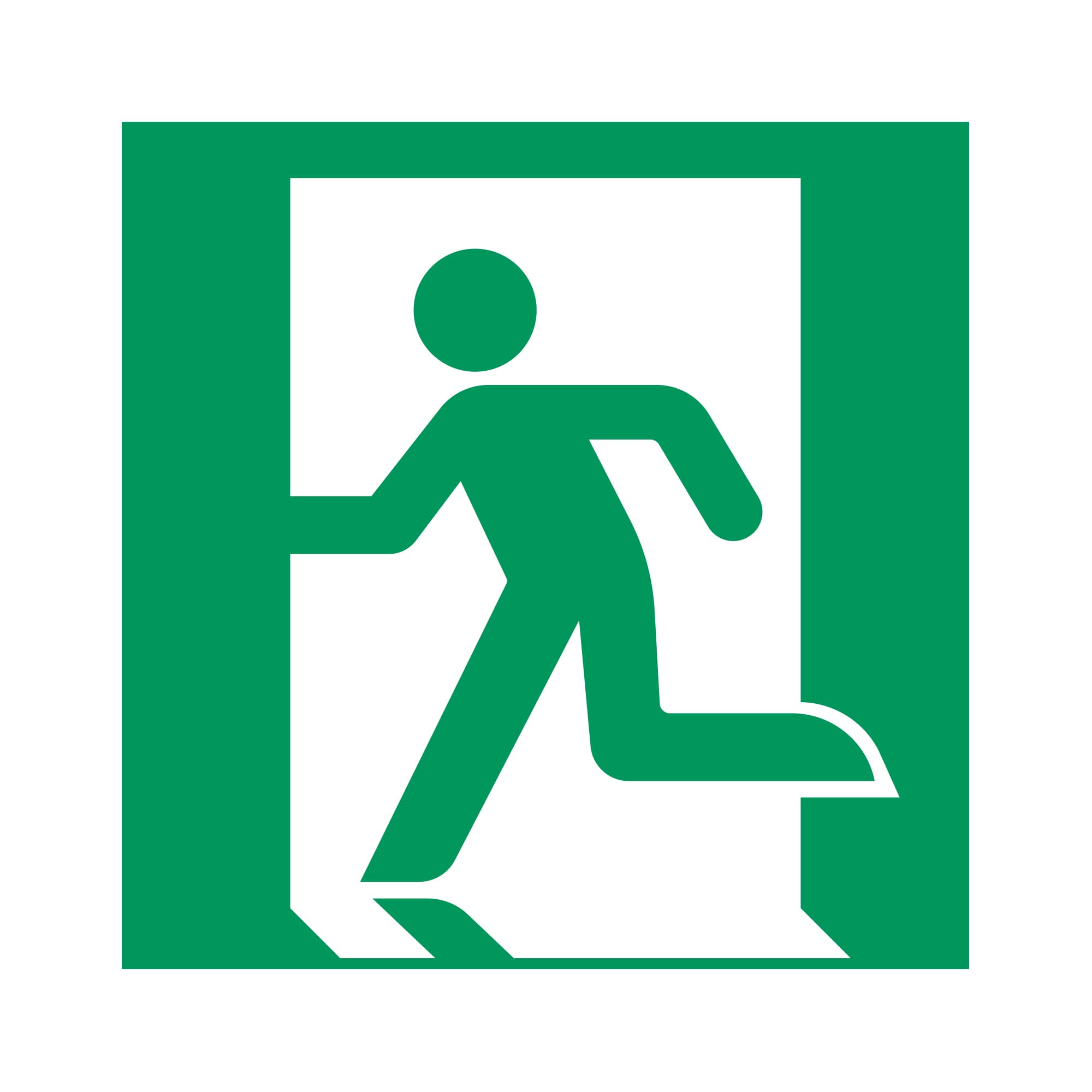 Пиктограмма EMGP-MARK-M-LEFT (Человек, движение влево) (Arlight, Пластик) 059842