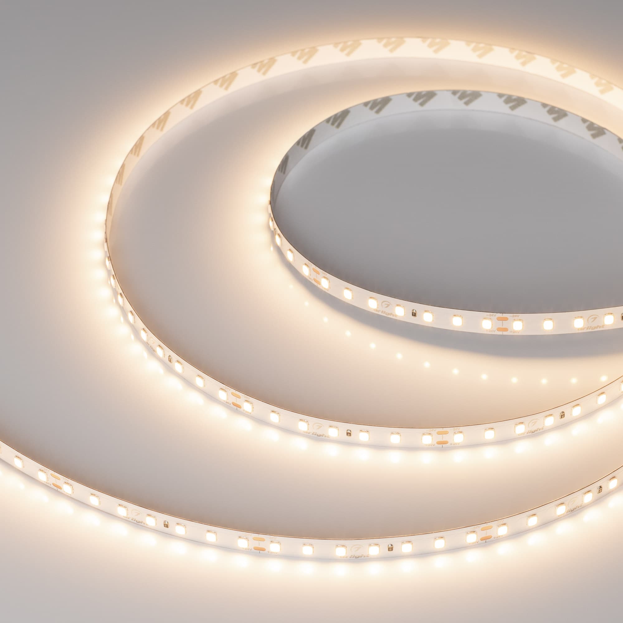 Светодиодная лента UL-A112-8mm 24V Warm3000 (12 W/m, IP20, 5m) (Arlight, 7 лет) 052746 — фото 1