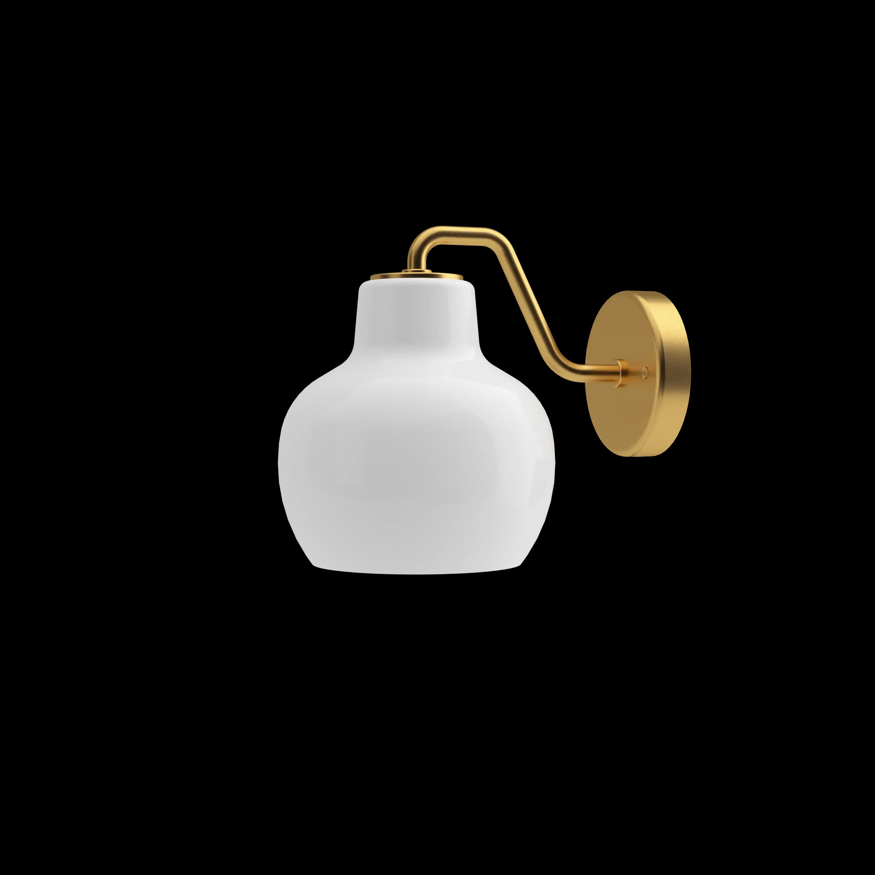 Louis Poulsen VL Ring Crown 1 Wall Lamp Brass/opal glass 1 — фото 2