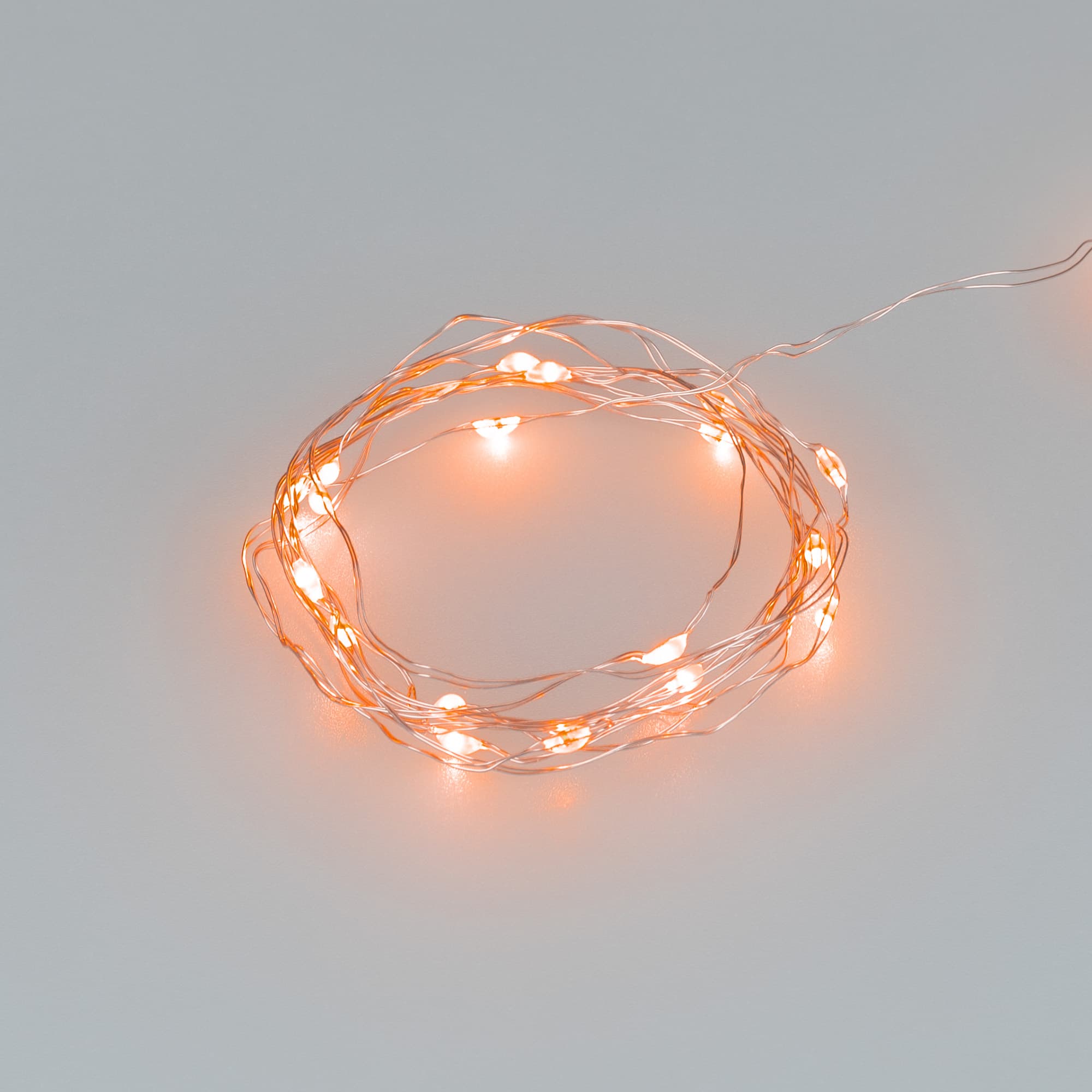 Arlight Светодиодная гирлянда ARD-DEW-HOME-2000-CLEAR-20LED-STD Orange (1.5V, Battery Pack, Cork) (Ardecoled, IP20) 048693