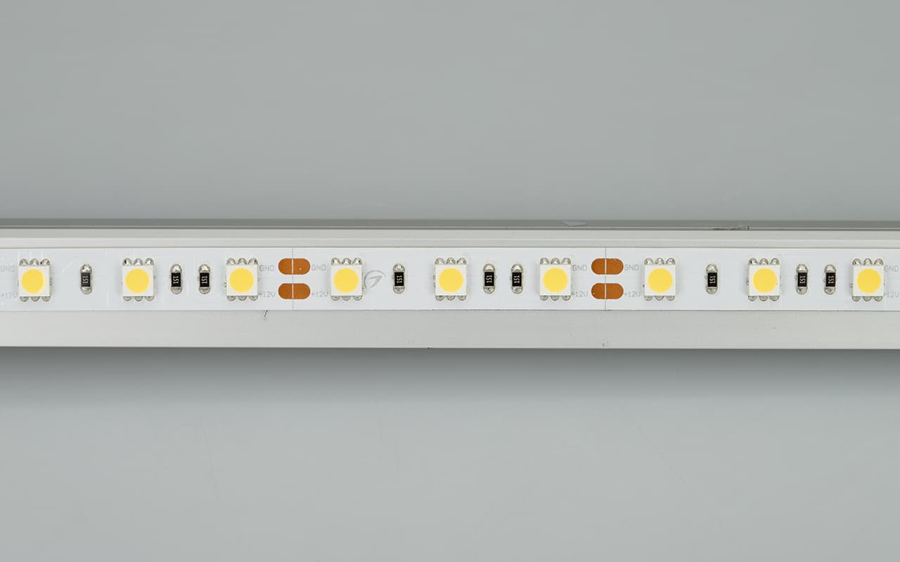 Светодиодная лента RT 2-5000 12V Day4000 2x (5060, 300 LED, LUX) (Arlight, 14.4 Вт/м, IP20) 012338(B) — фото 5