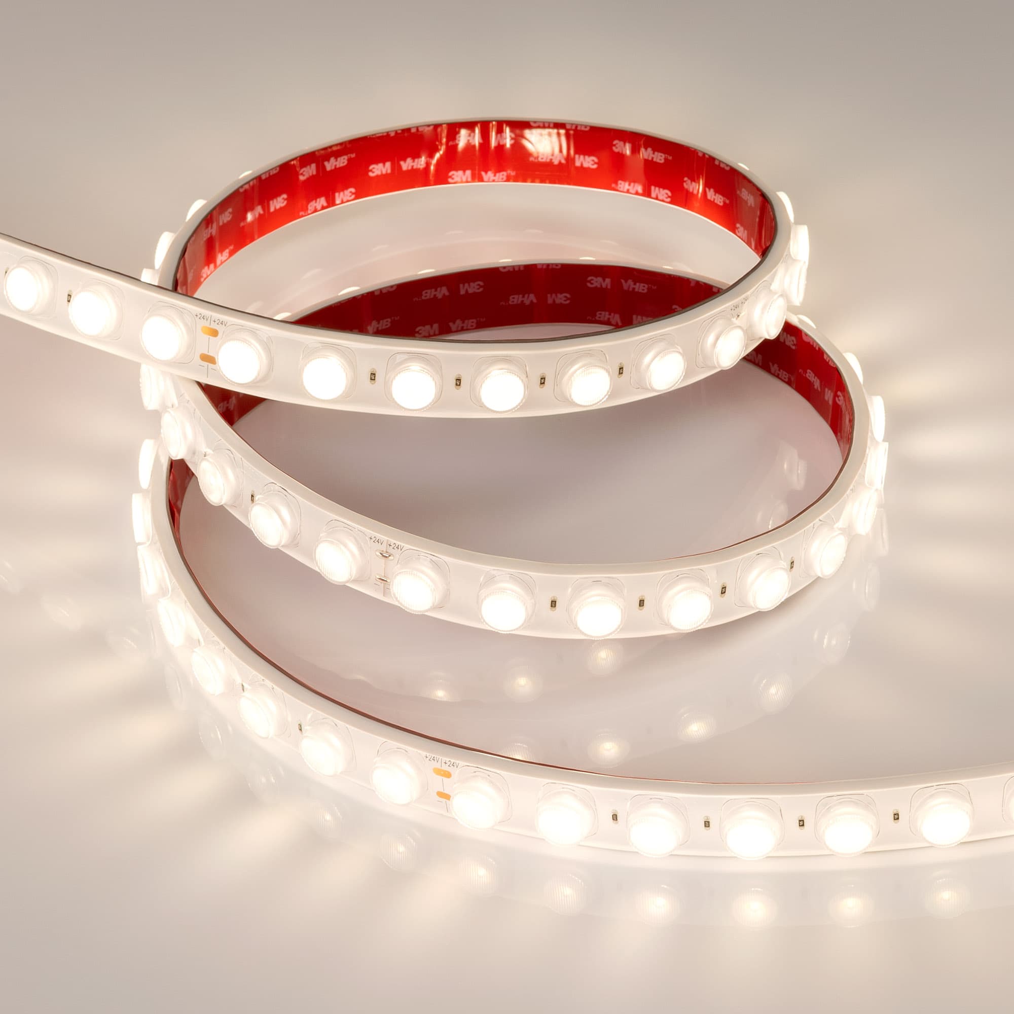 Светодиодная лента герметичная FLT-PS-A42-23mm 24V Warm3000 (21 W/m, IP67, 30deg, 5m) (Arlight, -) 040918 — фото 4