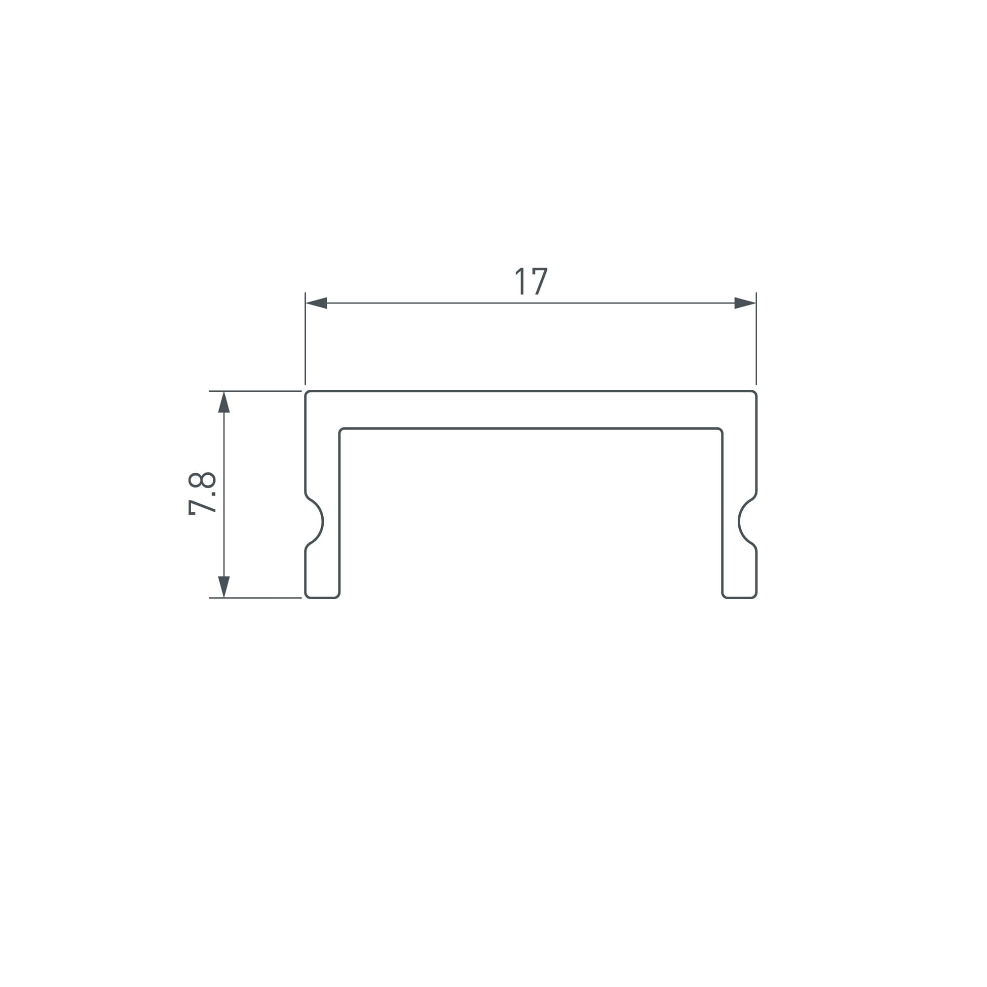 Экран SL-W17-3000 OPAL (Arlight, Пластик) 036037 — фото 2
