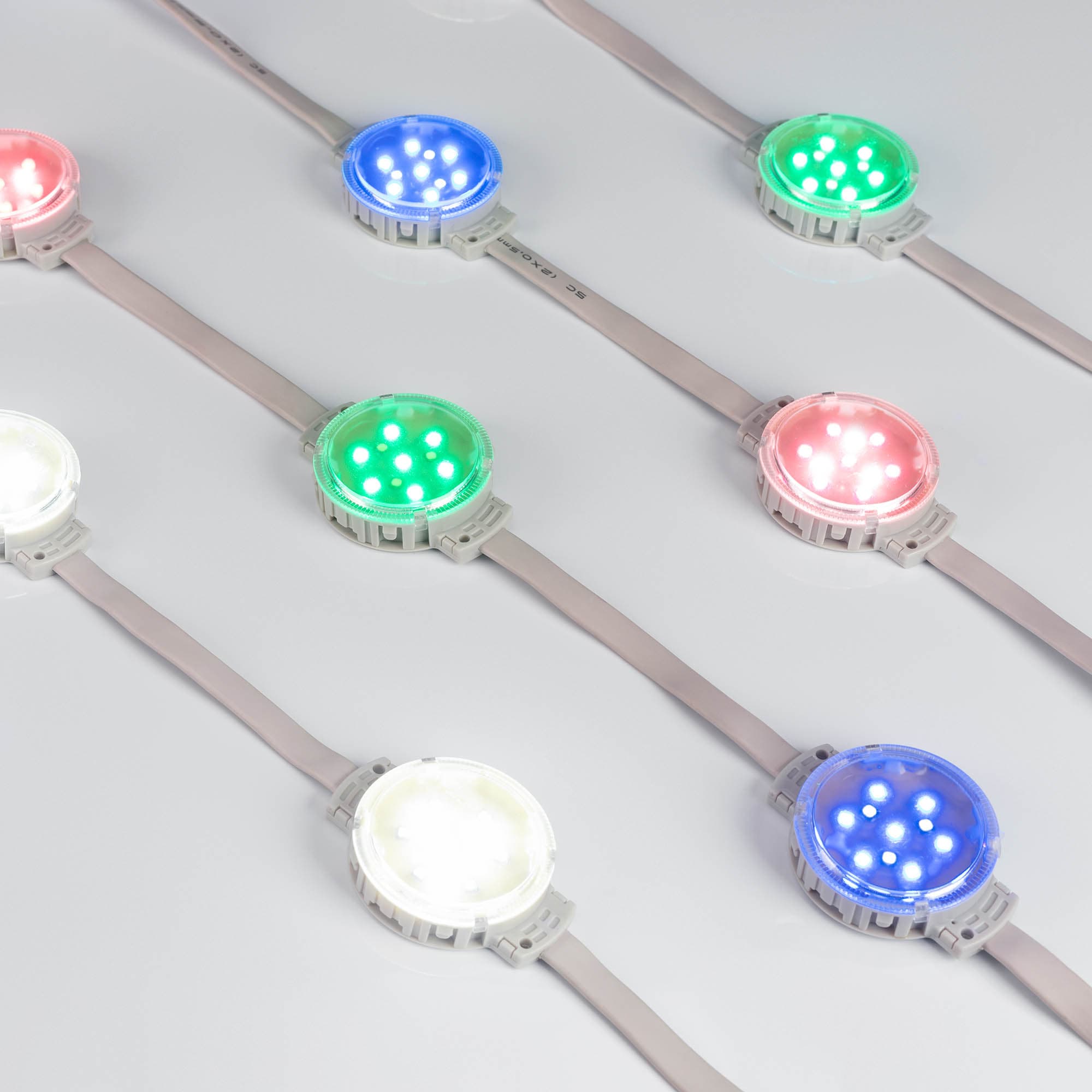 Модуль управляемый DMX-F10-D50 24V RGBW-Day (2W, IP68, 120 deg) (Arlight, Пластик, 3 года) 039489