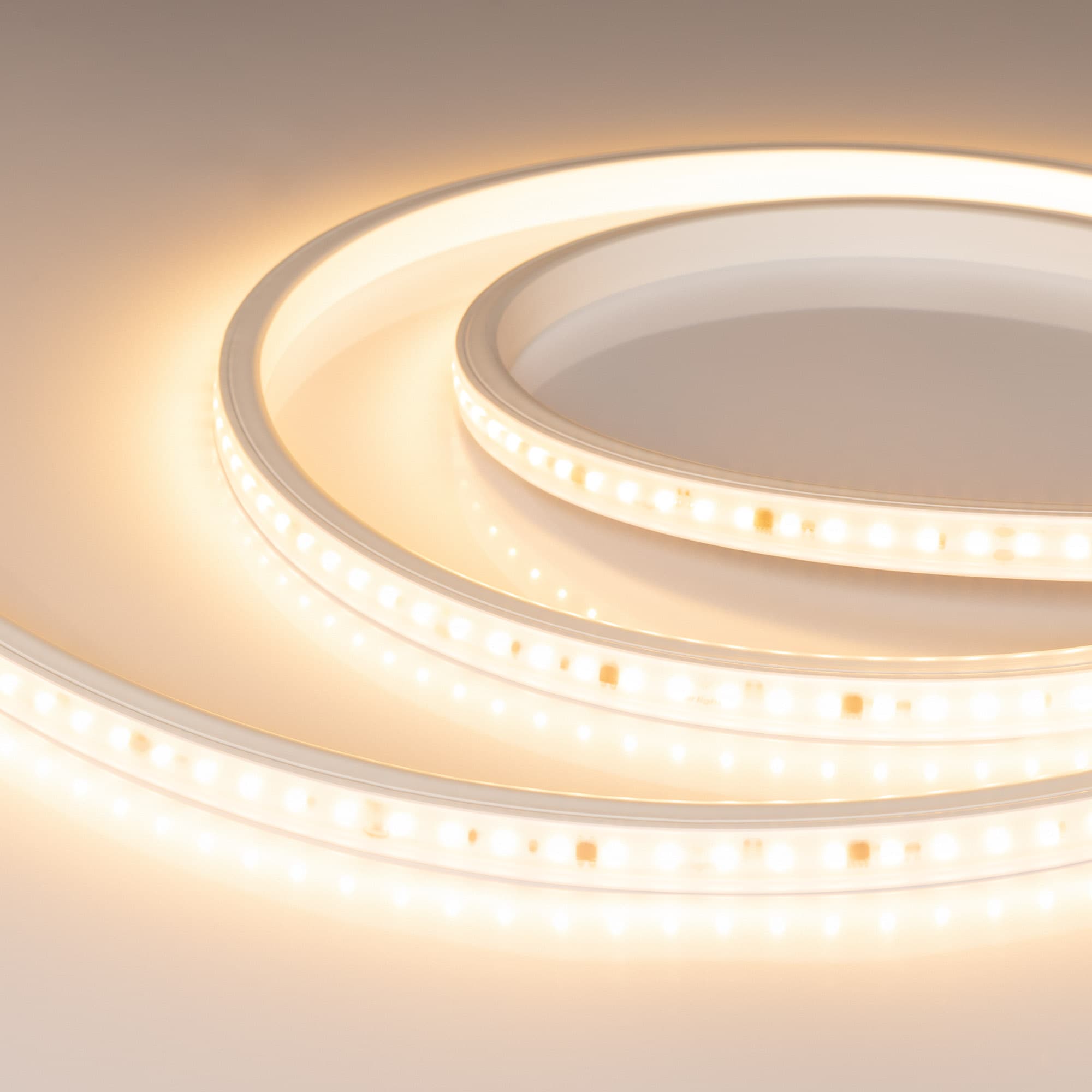 Светодиодная лента герметичная ARL-PV-A84-17mm 230V Warm2700 (14 W/m, IP65, FlickerFree, 10m) (Arlight, 5 лет) 054692 Arlight — фото 1