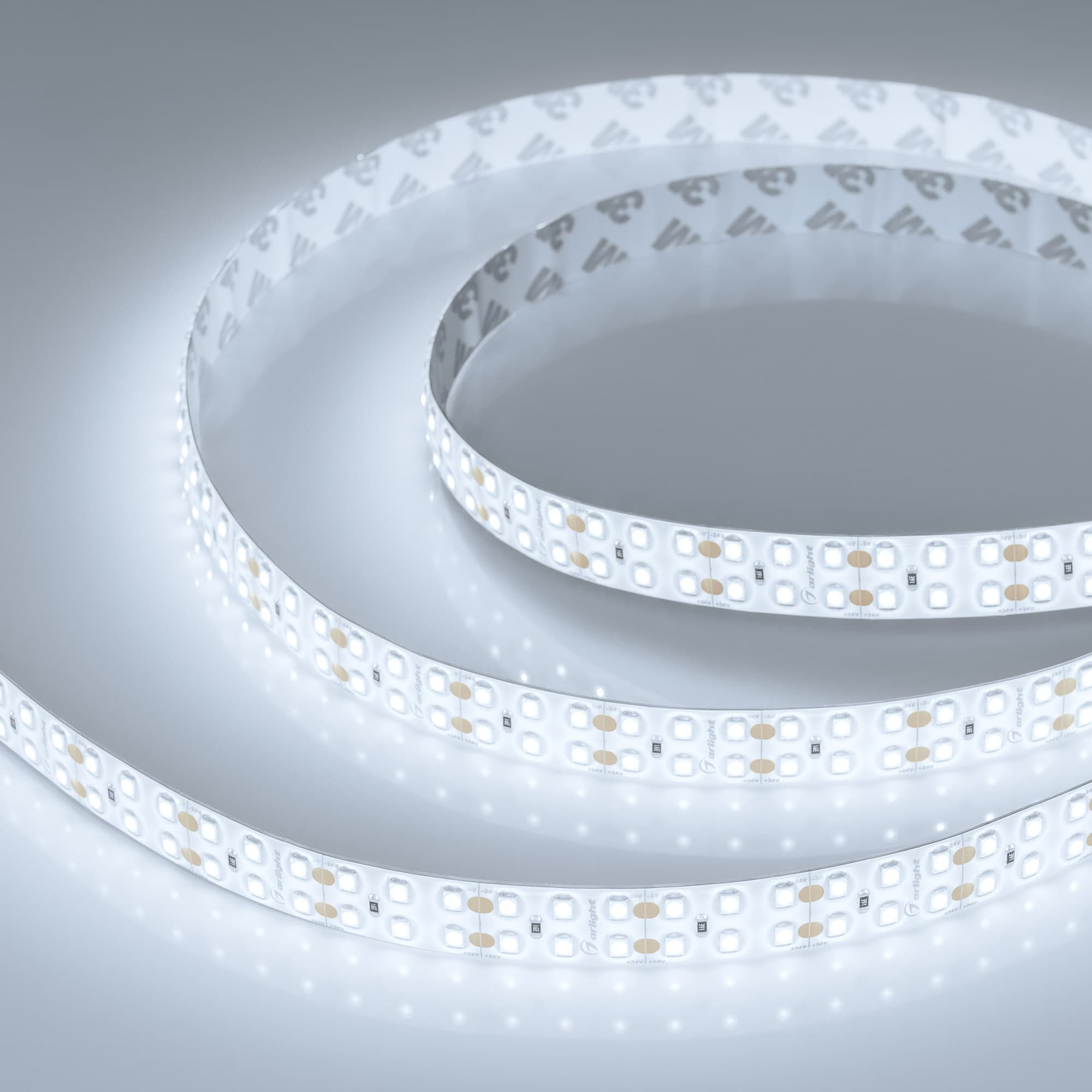 Светодиодная лента герметичная RTW-SE-A240-15mm 24V White6000 (19.2 W/m, IP65, 2835, 5m) (Arlight, -) 014720(2) — фото 1