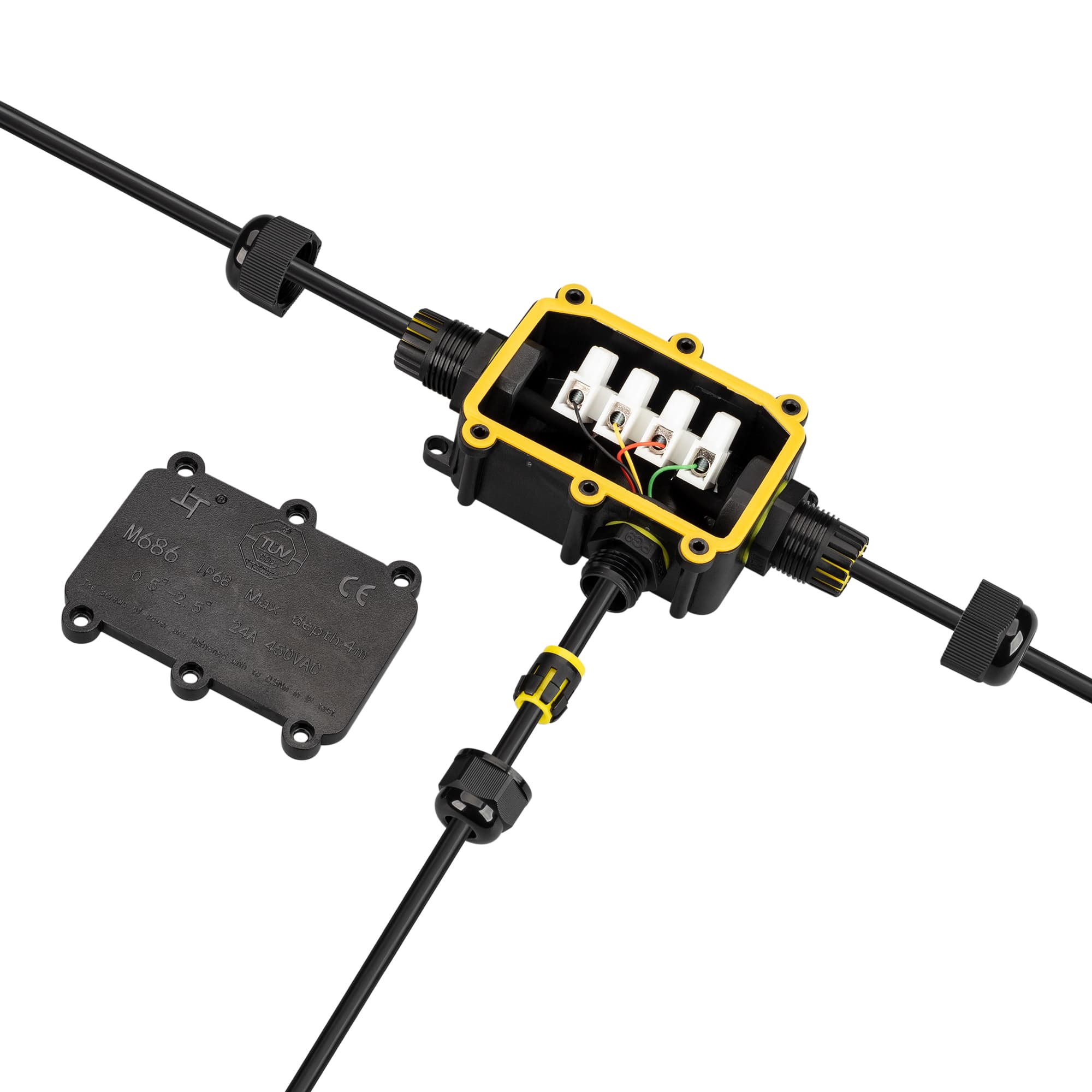 Коробка распределительная NEO-GERM-3-WTW (5-9mm) (Arlight, IP68) 030762 Arlight — фото 3