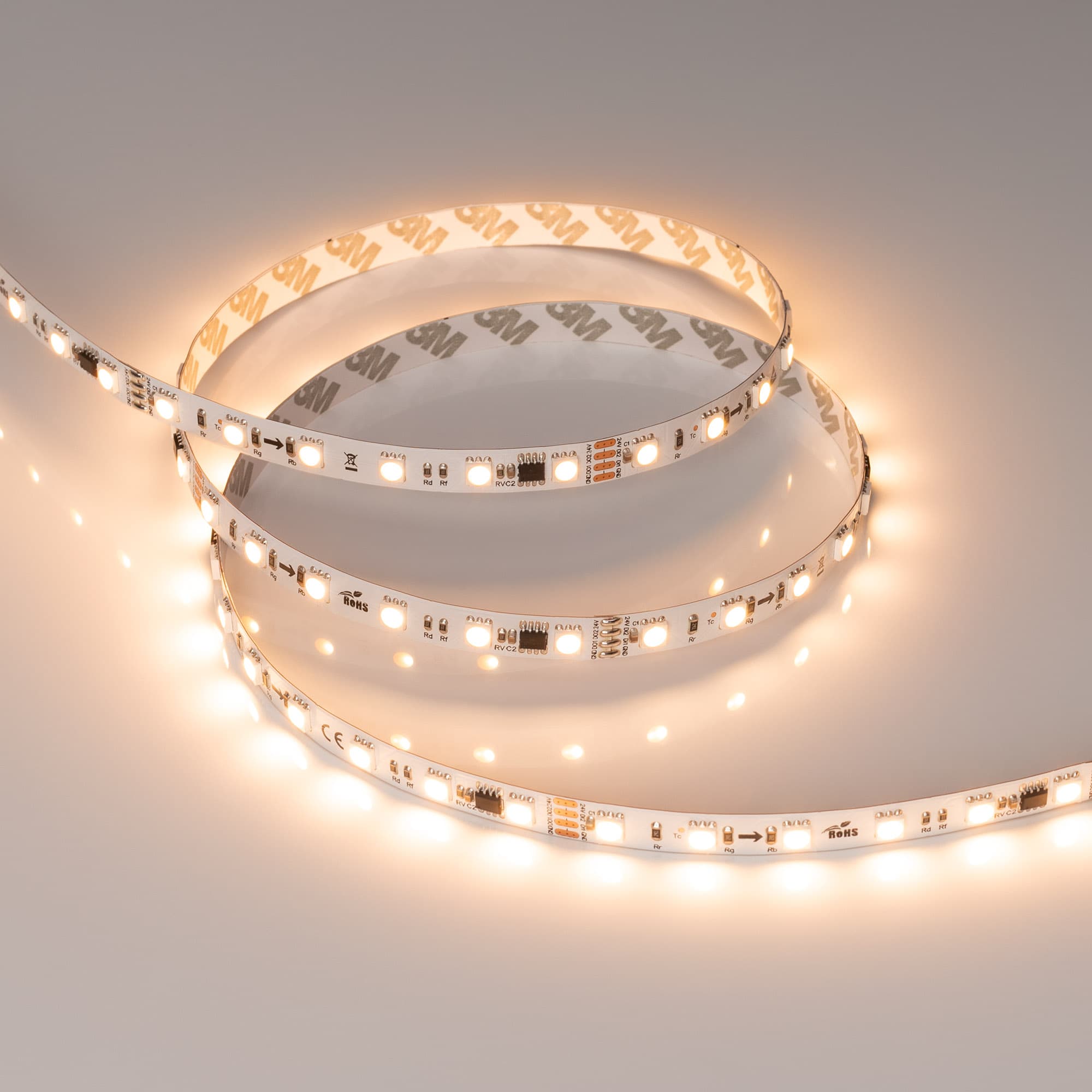 Светодиодная лента SPI-B60-10mm 24V Warm2700-PX6-RAM (15 W/m, IP20, 5060, 5m) (Arlight, бегущий огонь) 039041 — фото 4