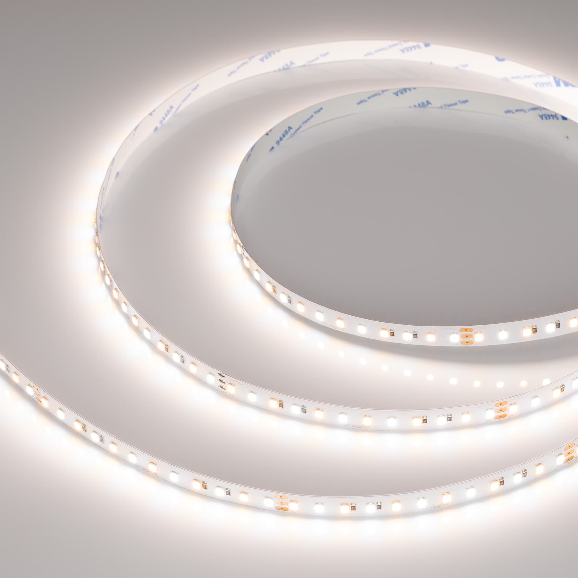 Светодиодная лента RT-A120-10mm 24V White-MIX (23 W/m, IP20, 2835, 5m) (Arlight, Изменяемая ЦТ) 025209(2) — фото 1