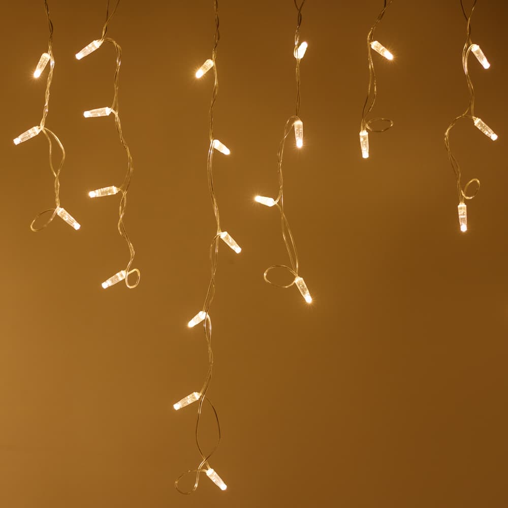 Arlight Светодиодная гирлянда ARD-EDGE-CLASSIC-2400x600-CLEAR-88LED-MILK-STD Warm (230V, 6W) (Ardecoled, IP65) 034106