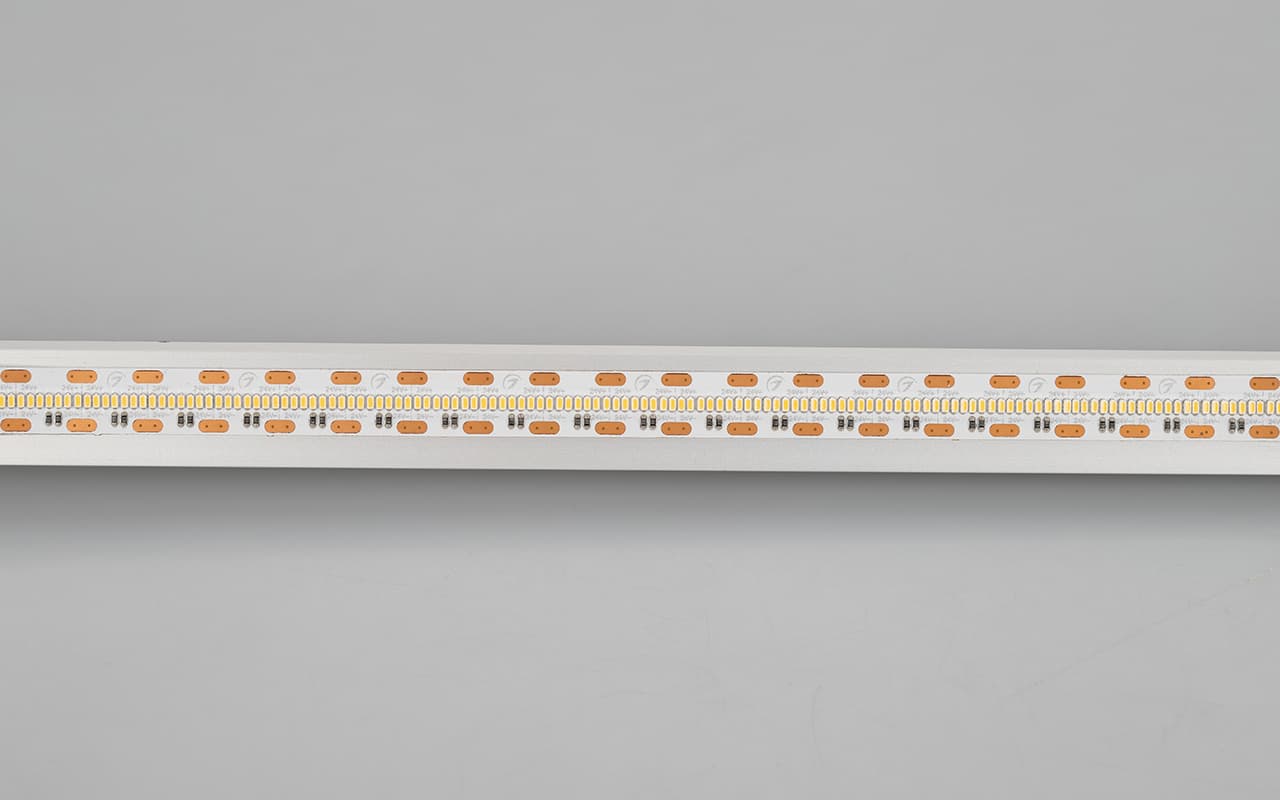 Светодиодная лента MICROLED-5000 24V Warm2700 10mm (2110, 700 LED/m, LUX) (Arlight, 20 Вт/м, IP20) 027028 — фото 4