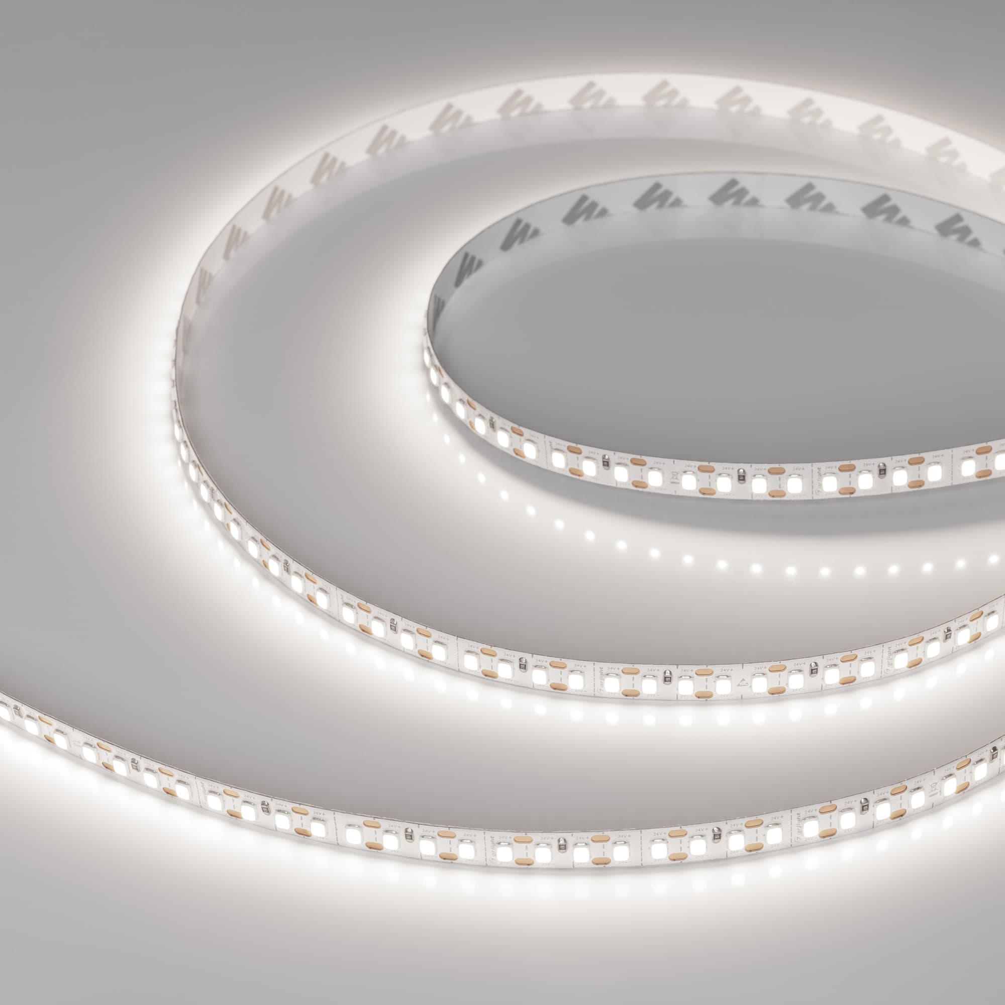 Светодиодная лента FC-A160-8mm 24V Day5000-CX1 (14 W/m, IP20, 5m) (Arlight, резка 1 светодиод) 052931 — фото 1