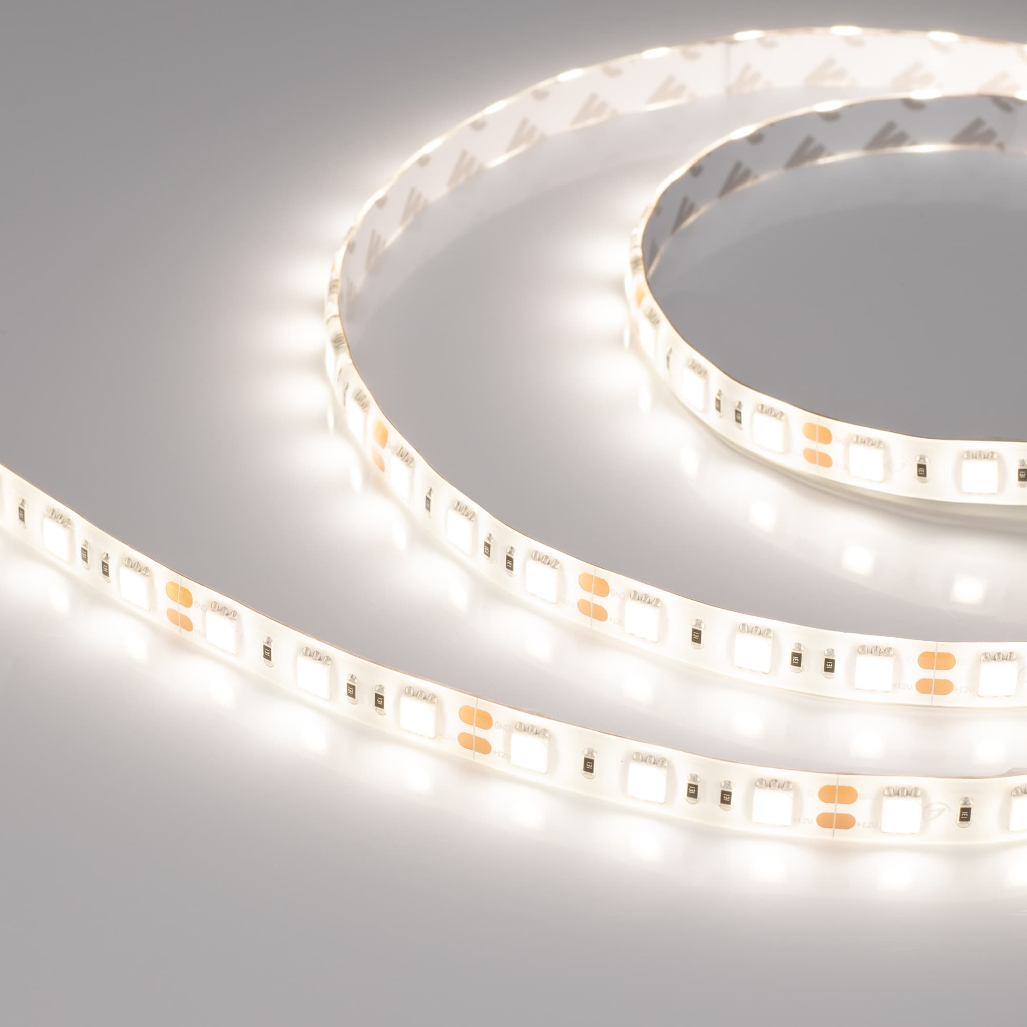Светодиодная лента RTW 2-5000SE 12V Day 2x (5060, 300 LED, LUX) (Arlight, 14.4 Вт/м, IP65) 015453(B) — фото 2