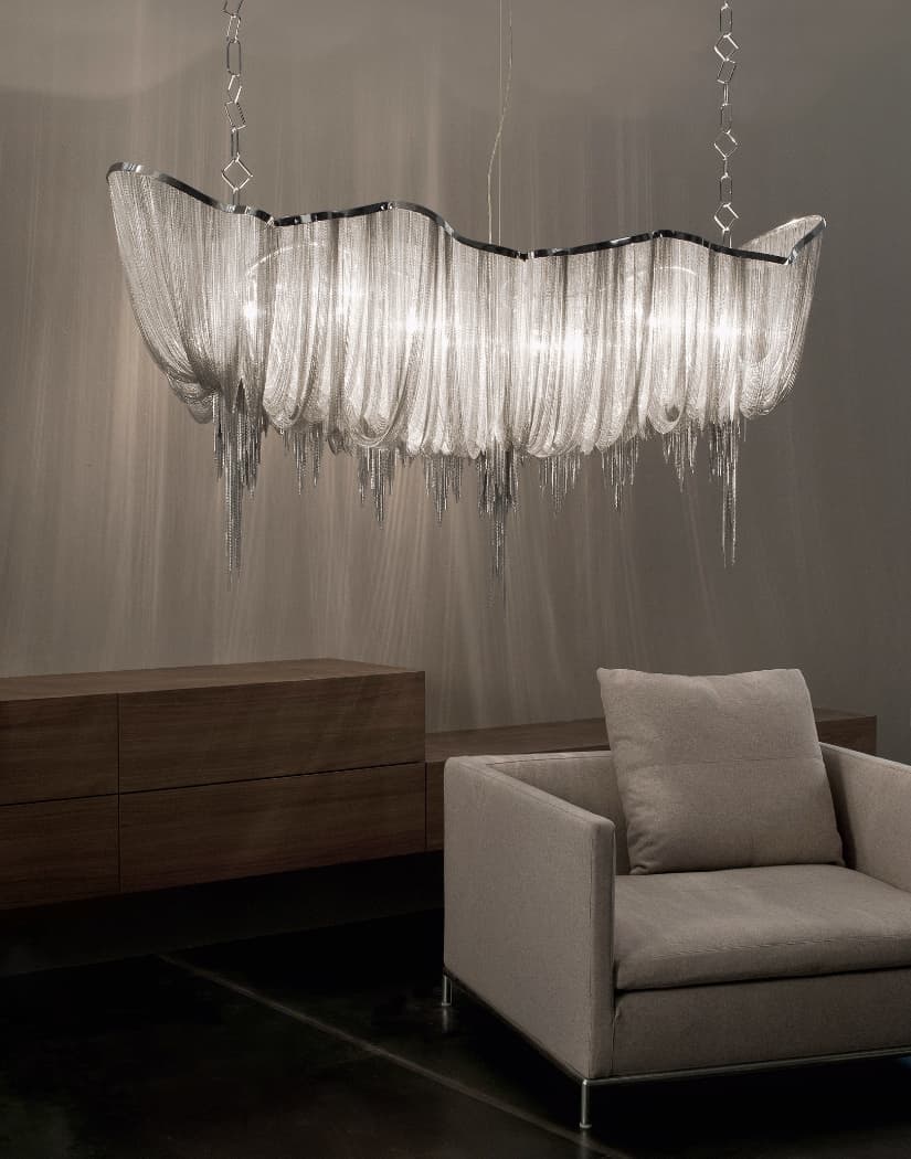 Terzani Atlantis linear chandelier — фото 1
