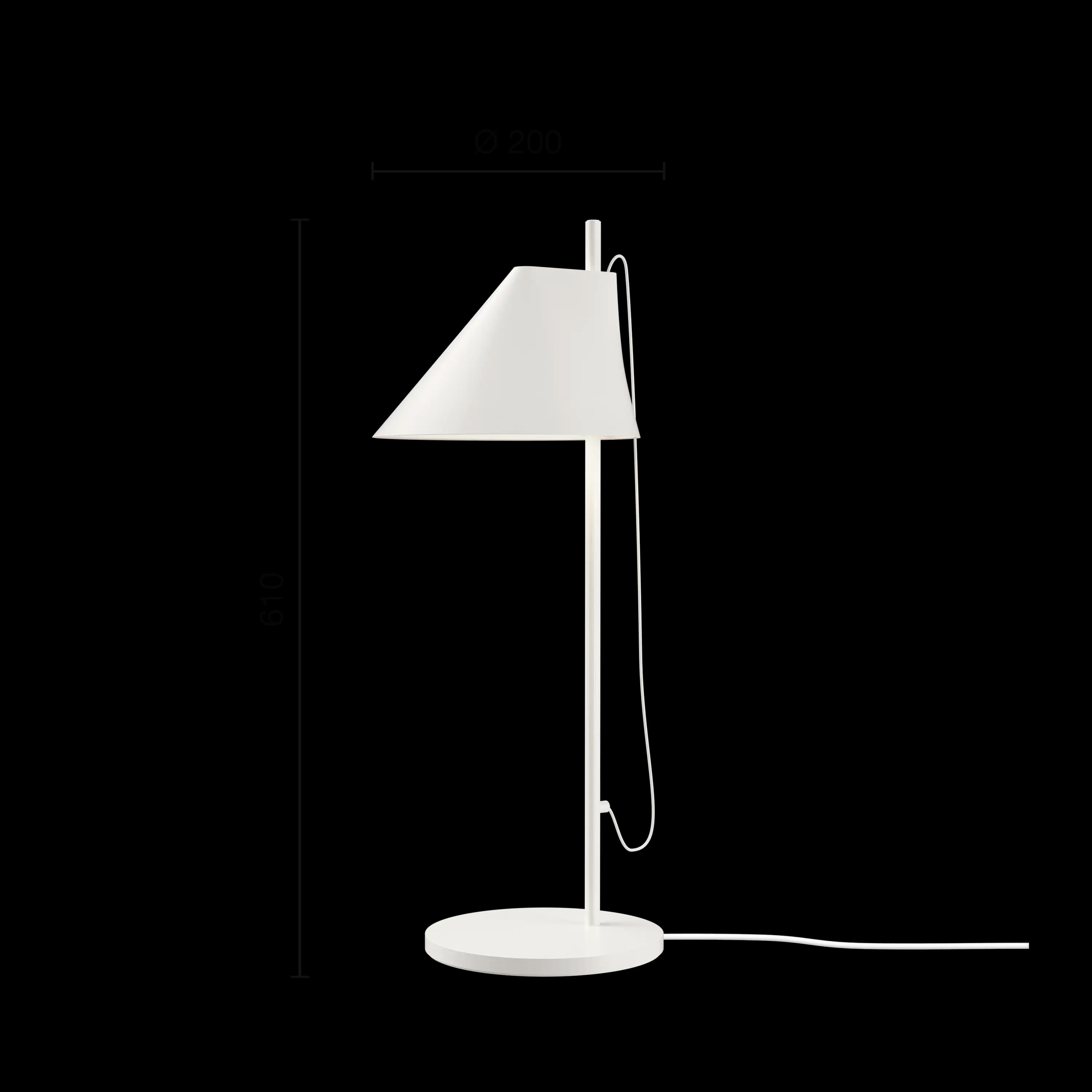 Louis Poulsen Yuh Table Lamp White — фото 4
