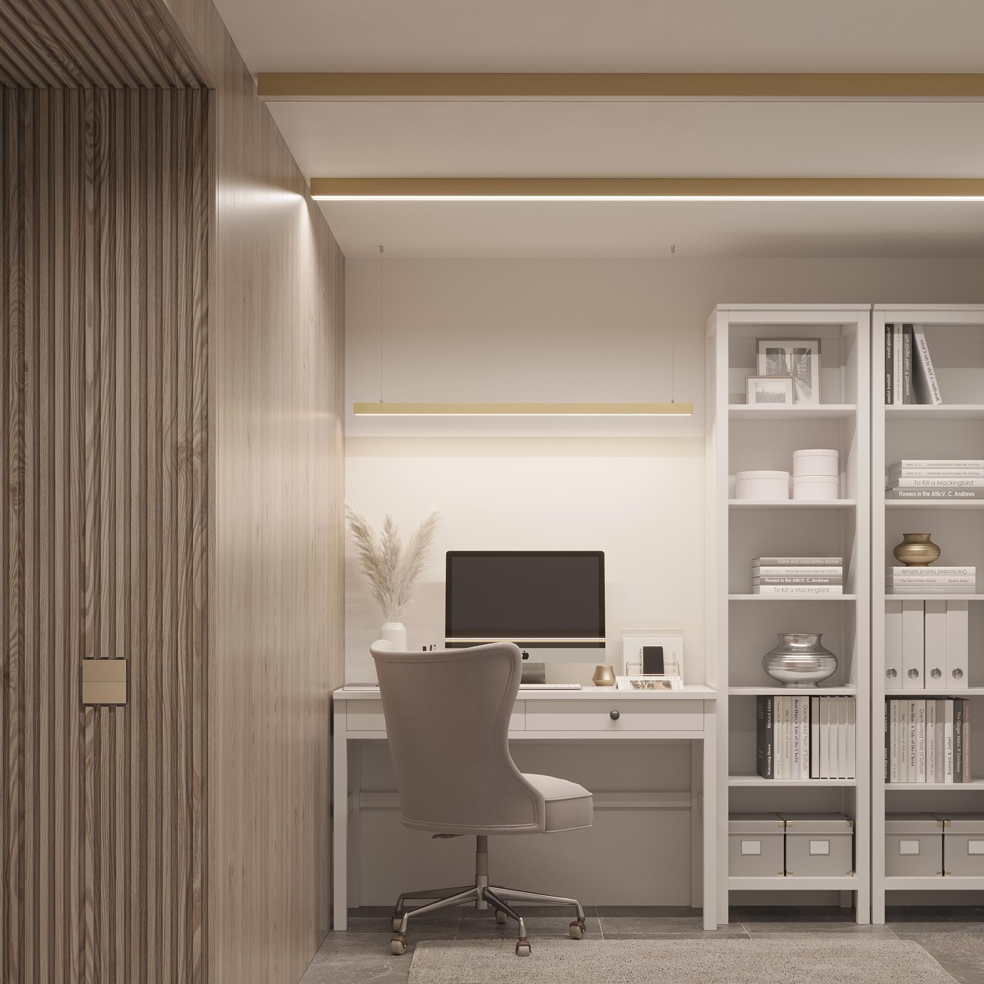 Профиль SL-LINE-5050-LW-2000 ANOD GOLD (Arlight, Алюминий) 039982 Arlight — фото 6