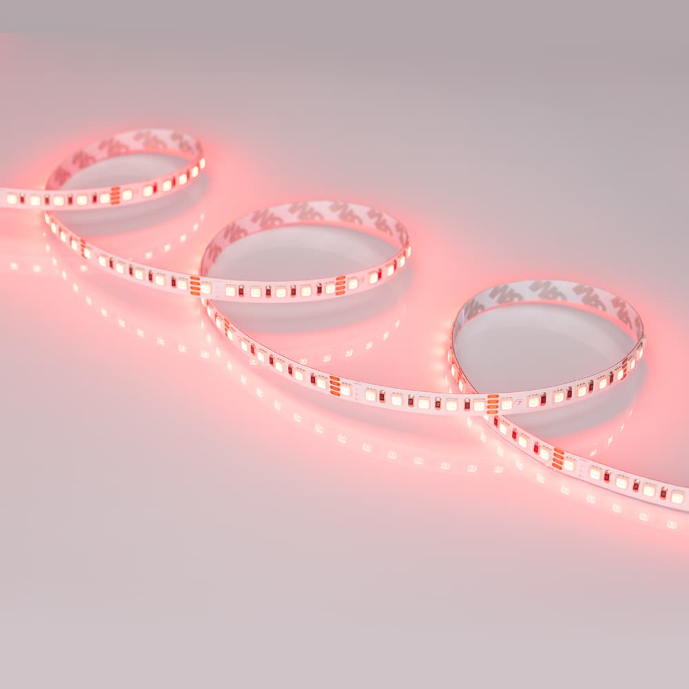 Светодиодная лента RT 2-5000 24V RGB 8mm (3838, 120 LED/m, LUX) (Arlight, 11 Вт/м, IP20) 026832 — фото 2