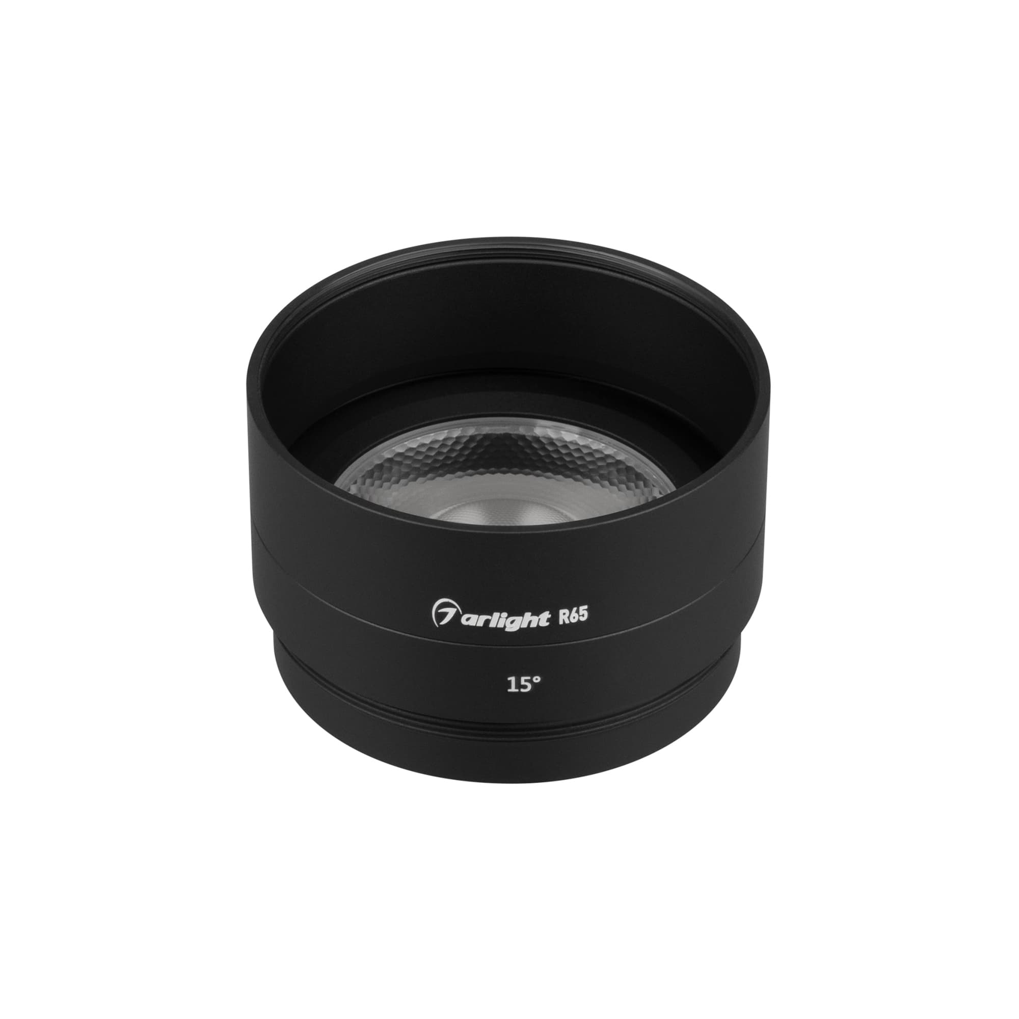 Насадка с фиксированным углом LGD-ARTIFACT-LENS-R65 (BK, 15 deg) (Arlight, Металл) 057120