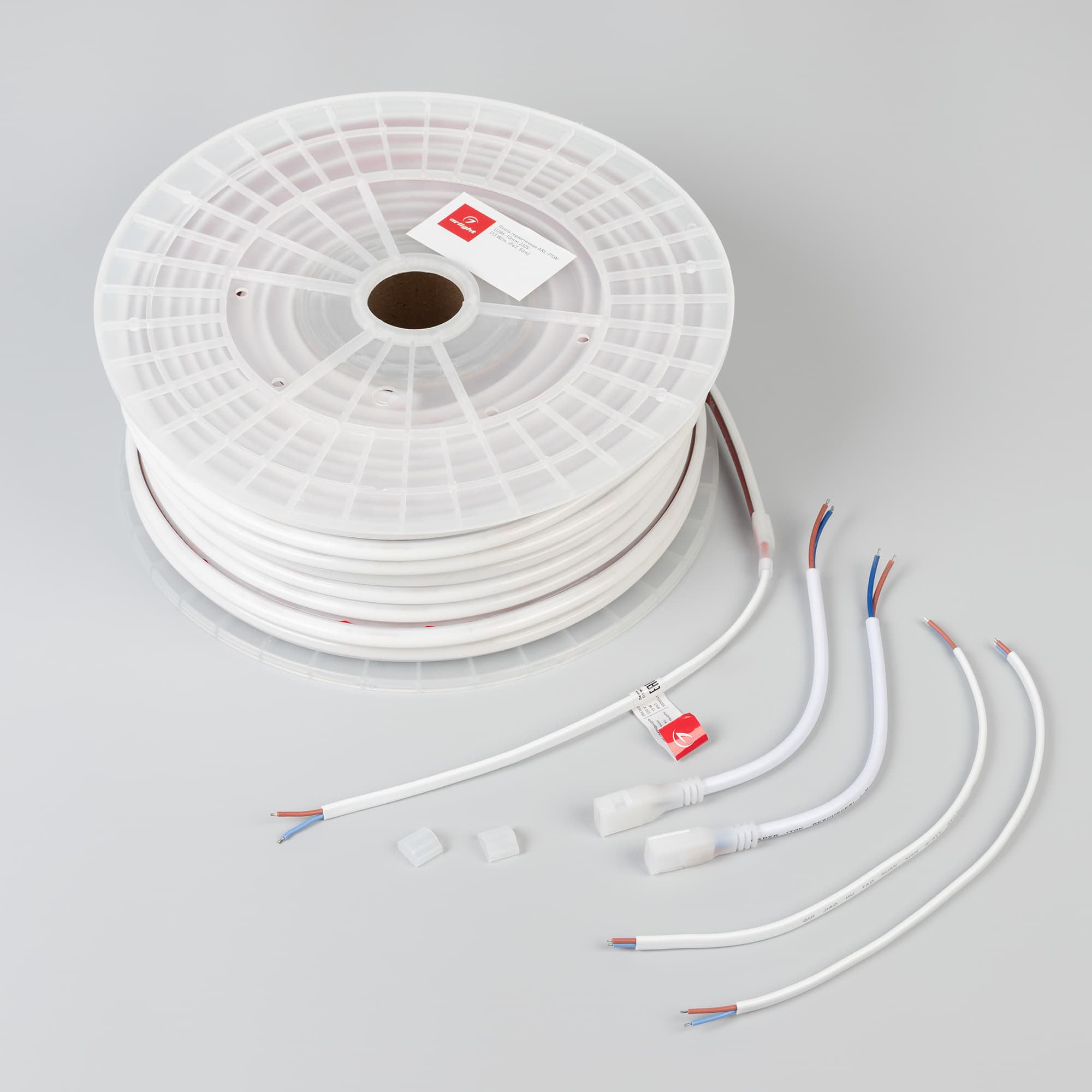 Светодиодная лента герметичная ARL-PSW-U286-10mm 230V Warm3000 (13 W/m, IP67, 50m) (Arlight, -) 049789 Arlight — фото 2