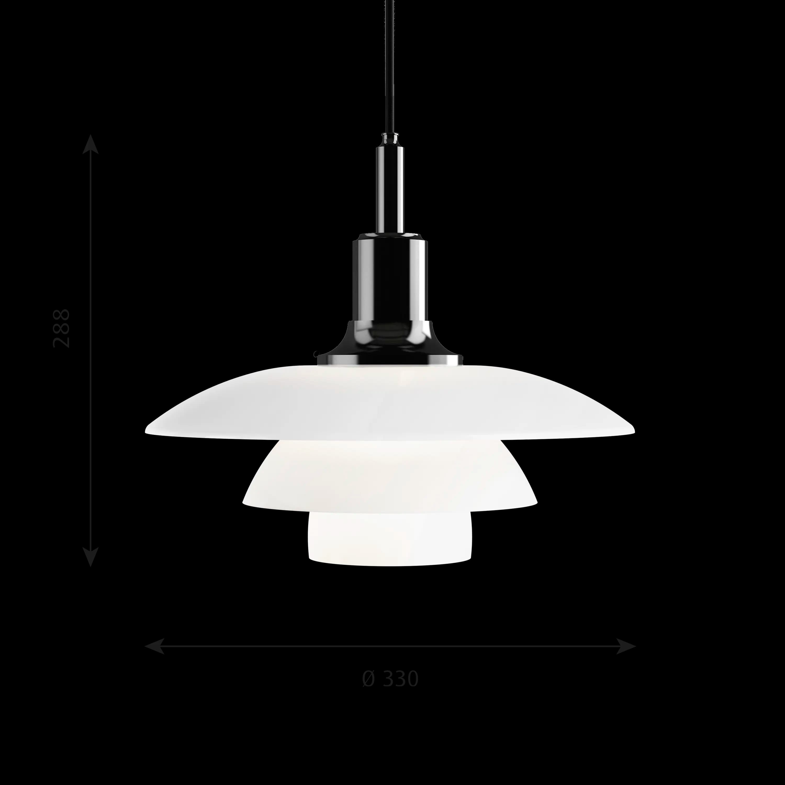 Louis Poulsen PH 3½-3 Pendant Black metallised — фото 4