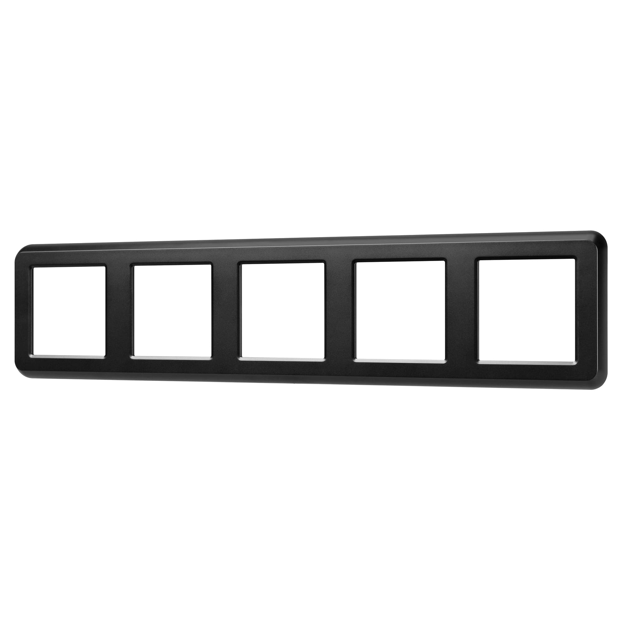 Рамка пластиковая FRM-VERSA-PL-5-BK (Arlight, -) 045191