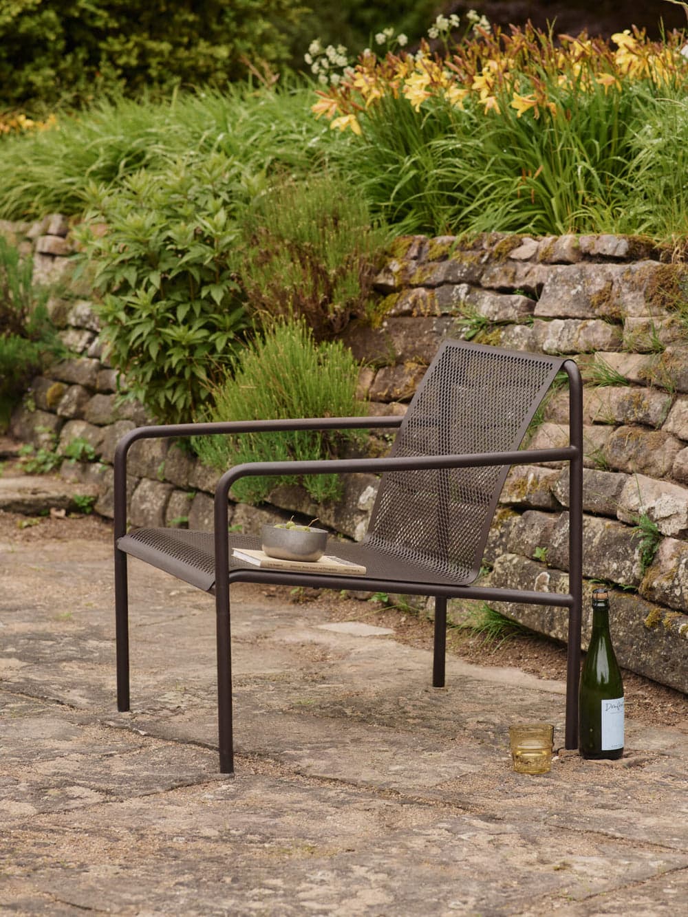 Ferm Living Dapple Lounge Chair with Arms - Dark Chocolate ferm LIVING — фото 4