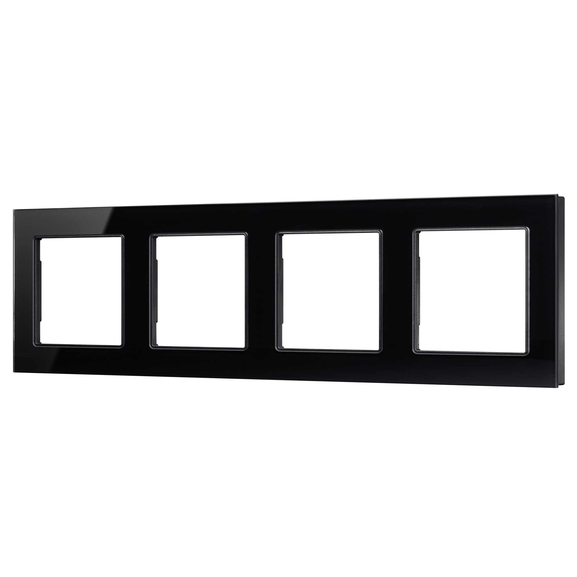 Рамка стеклянная FRM-GLARE-GS-4-BK (Arlight, -) 043803