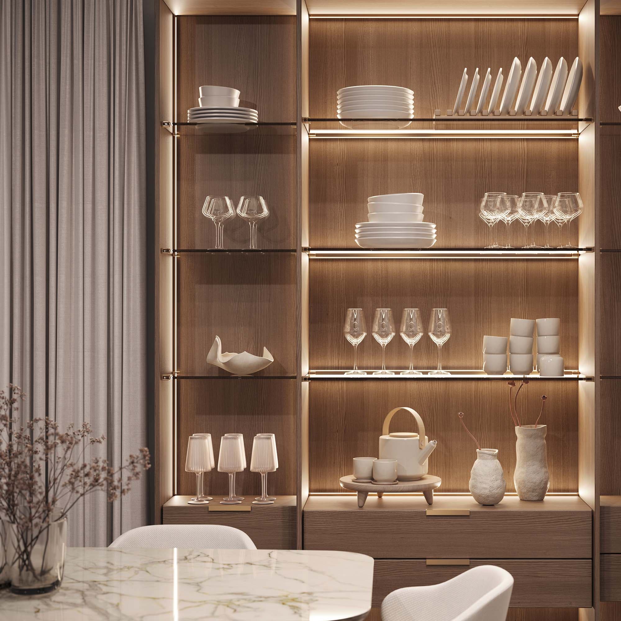 Профиль с экраном SL-KANT-H10-ROTATE-2000 IRON GREY (Arlight, Алюминий+пластик) 055331 — фото 3