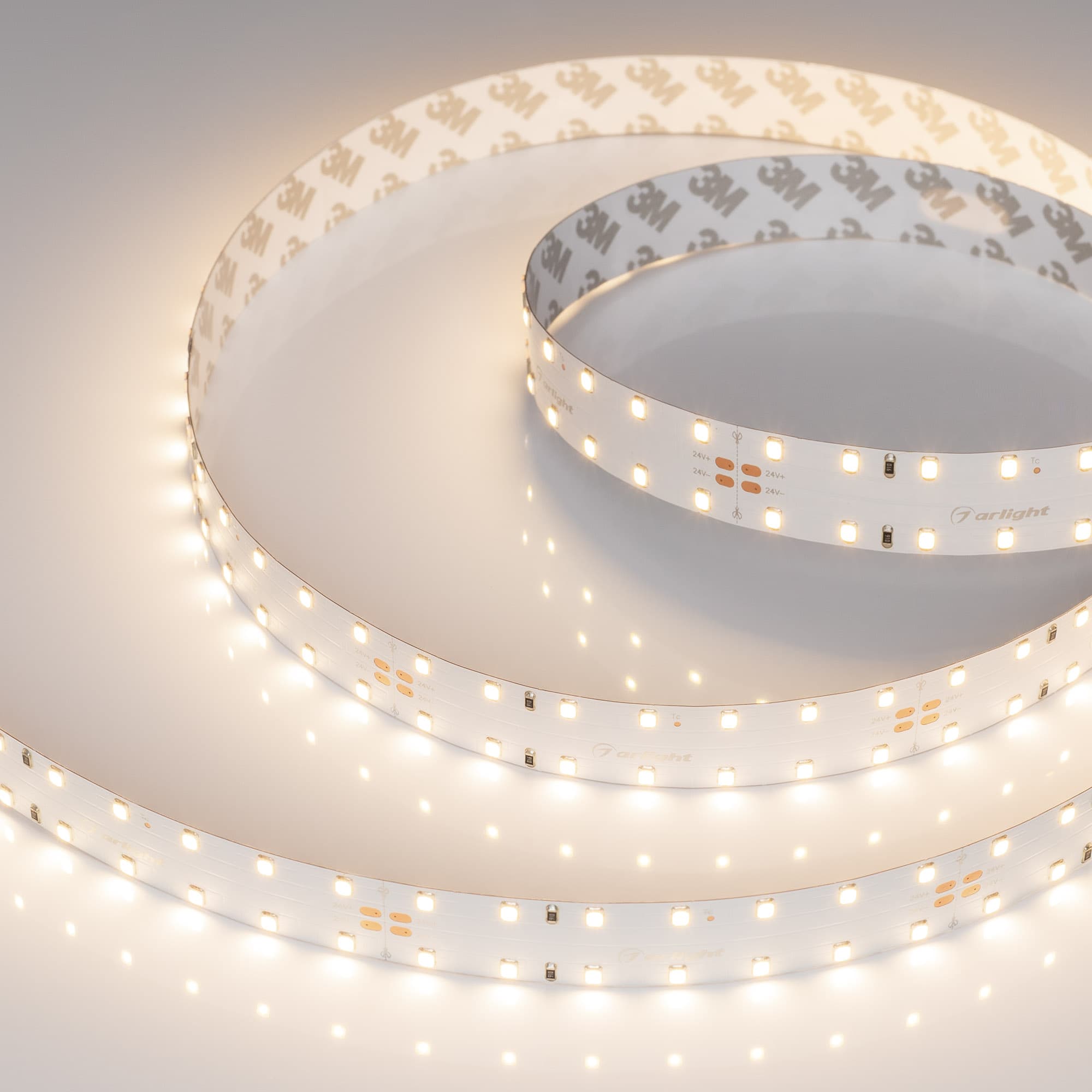 Светодиодная лента RT-A140-20mm 24V Warm3500 (22 W/m, IP20, 2835, 4.7m) (Arlight, 22 Вт, IP20) 028001 — фото 1