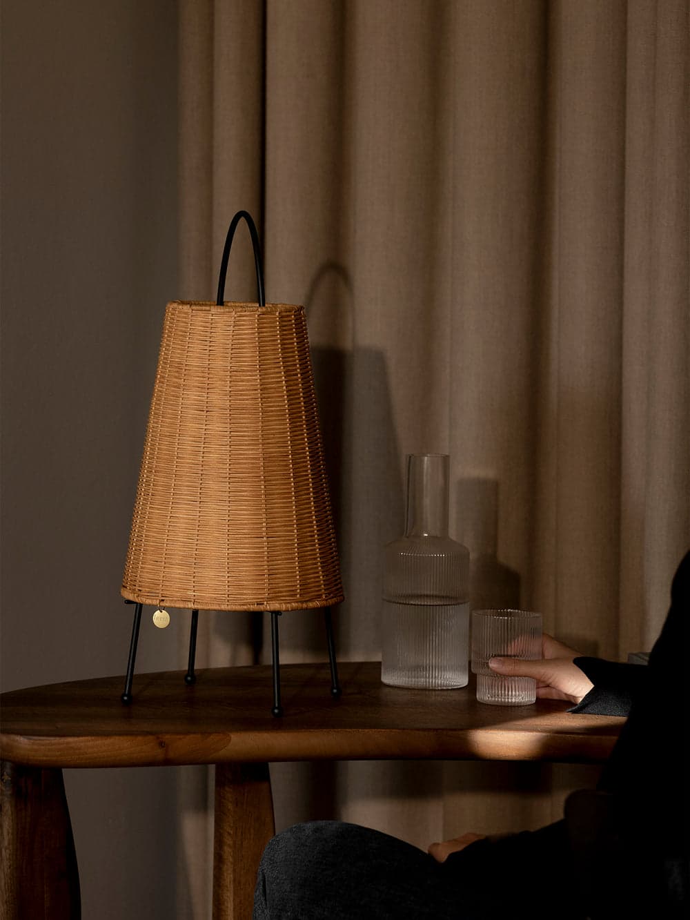 Ferm Living Porti Braided Lamp - Natural ferm LIVING — фото 3