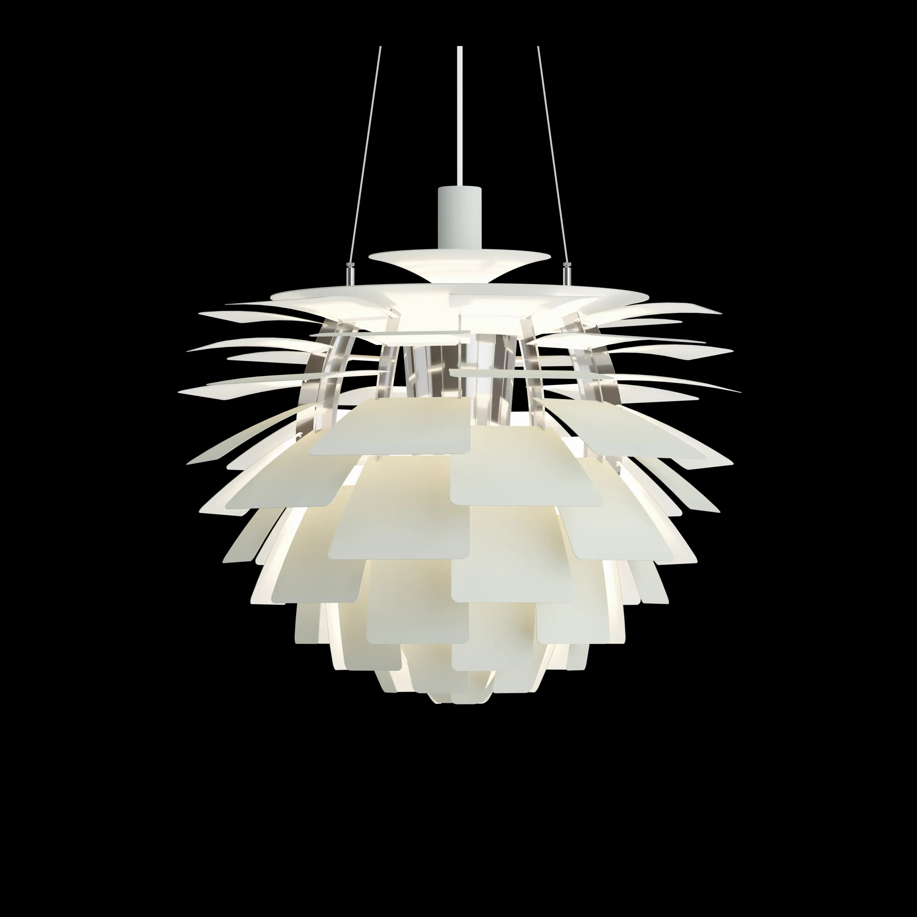 Louis Poulsen PH Artichoke Dusty green/high lustre chrome plated Ø 600 — фото 1