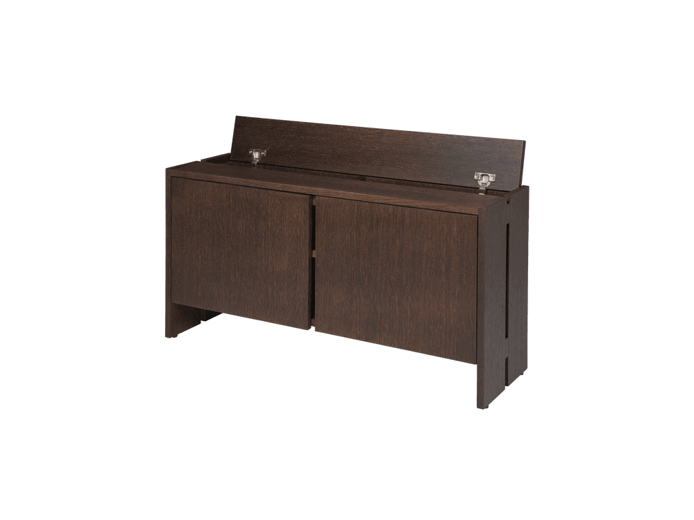 Ferm Living Parcel Hallway Cabinet - Low - Dark Stained Oak — фото 5