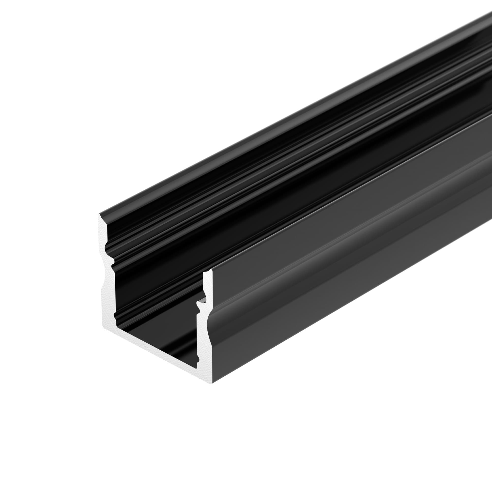 Профиль LINE-1715-2000 ANOD BLACK (Arlight, Алюминий) 044275 — фото 2
