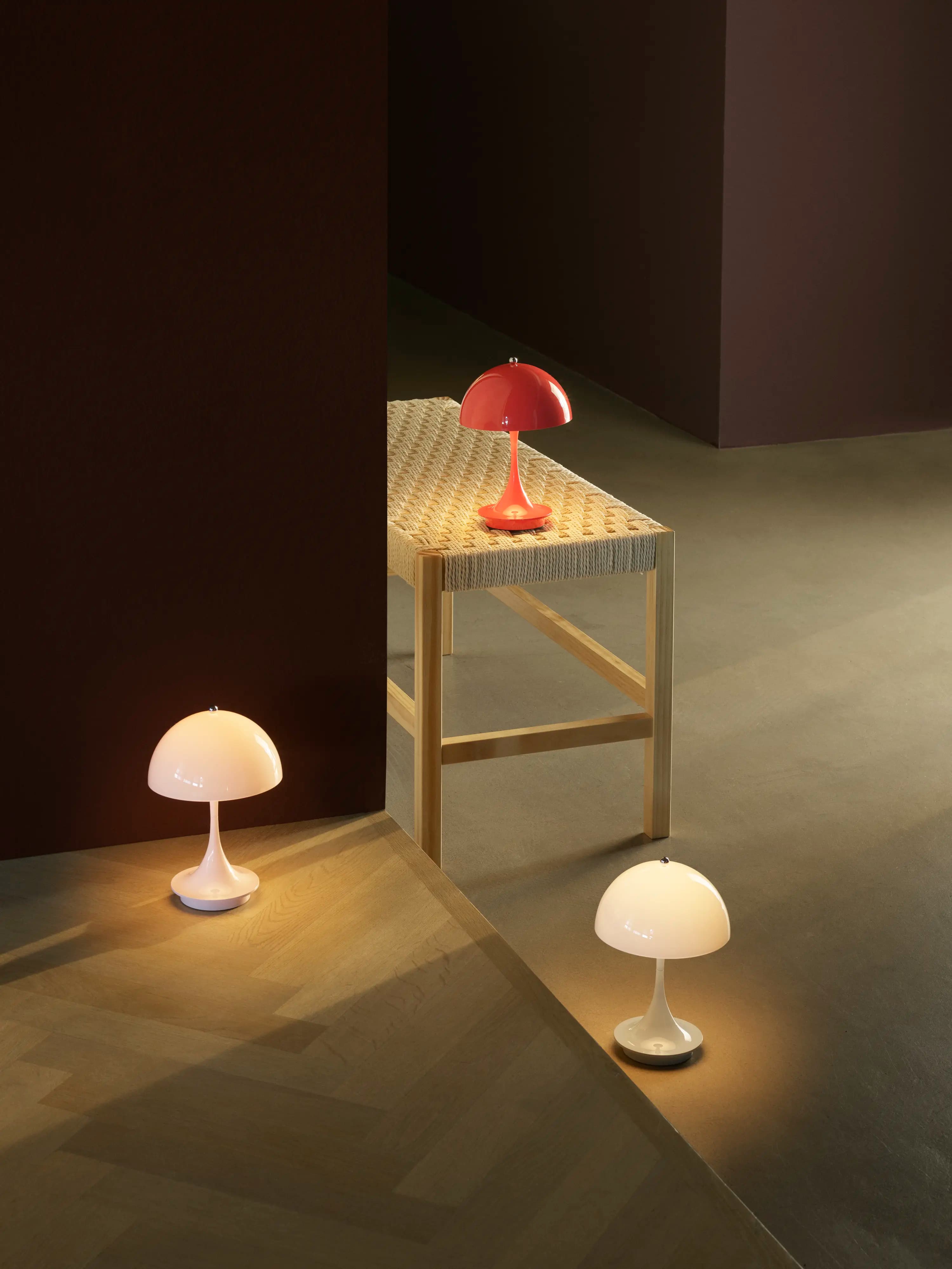 Louis Poulsen Panthella 160 Portable Lamp Opal pale rose — фото 5