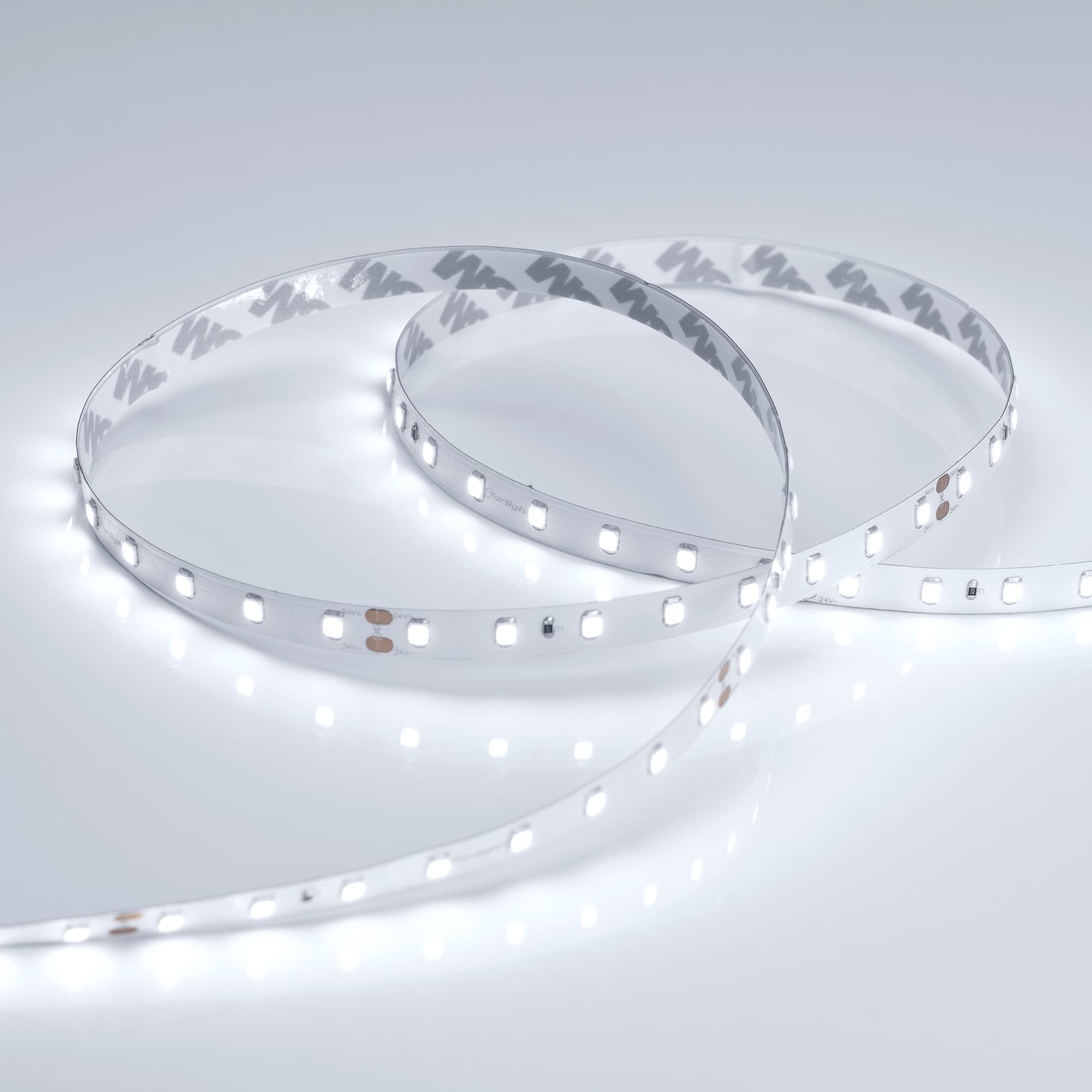 Светодиодная лента RT 2-5000 24V White5500 (2835, 80 LED/m, LUX) (Arlight, 6 Вт/м, IP20) 024510 — фото 3