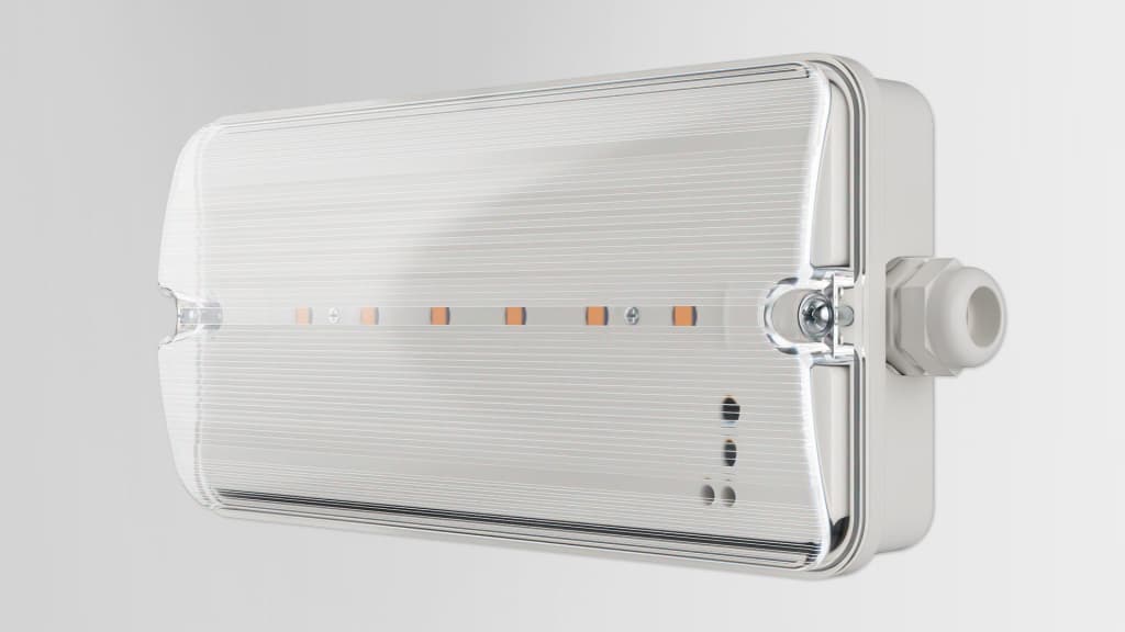 Эвакуационный антивандальный светодиодный светильник Pulse-9.A3 Exit-U FALDI — фото 6