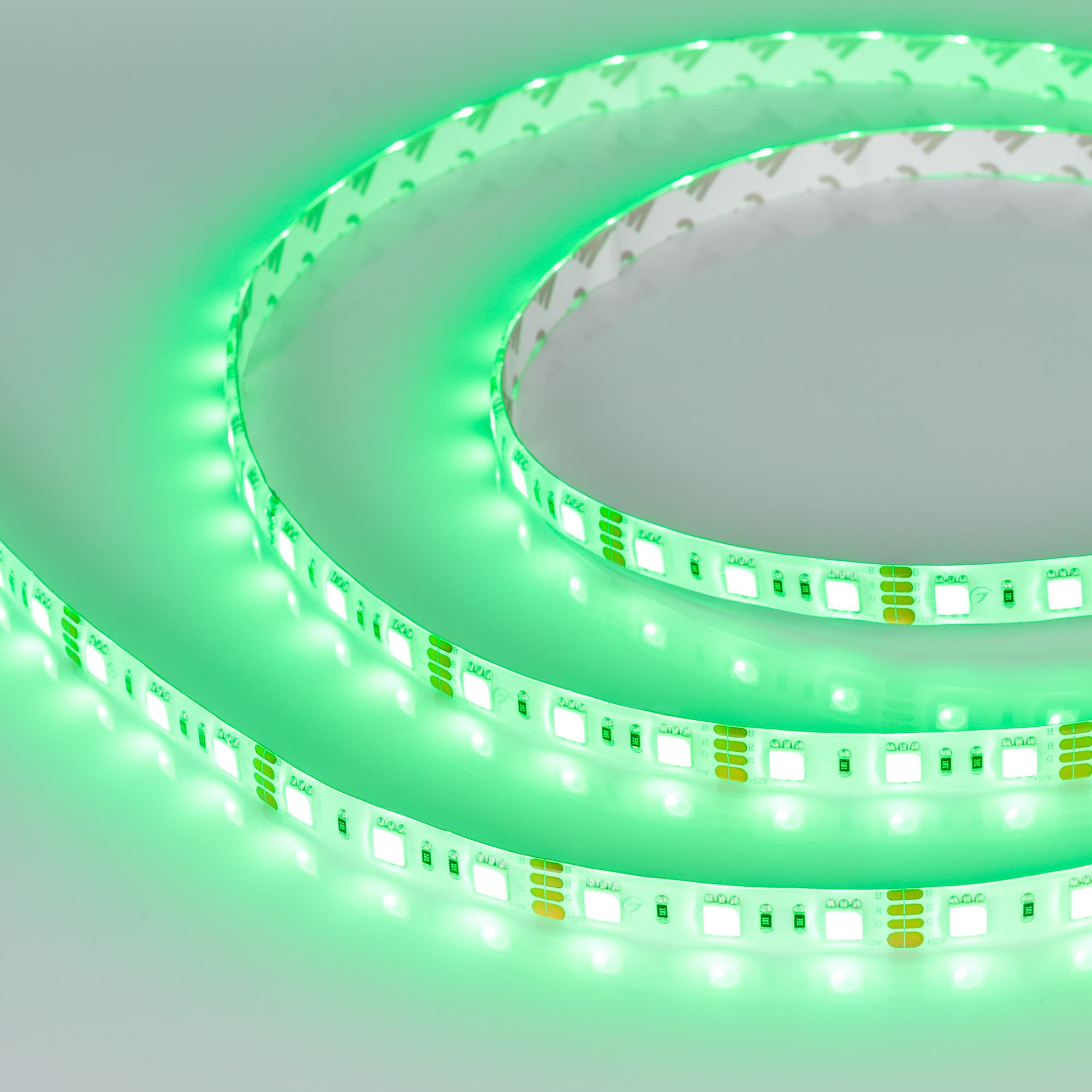 Светодиодная лента герметичная RTW-SE-B60-10mm 12V RGB (14.4 W/m, IP65, 5060, 5m) (Arlight, -) 014618(2) — фото 1