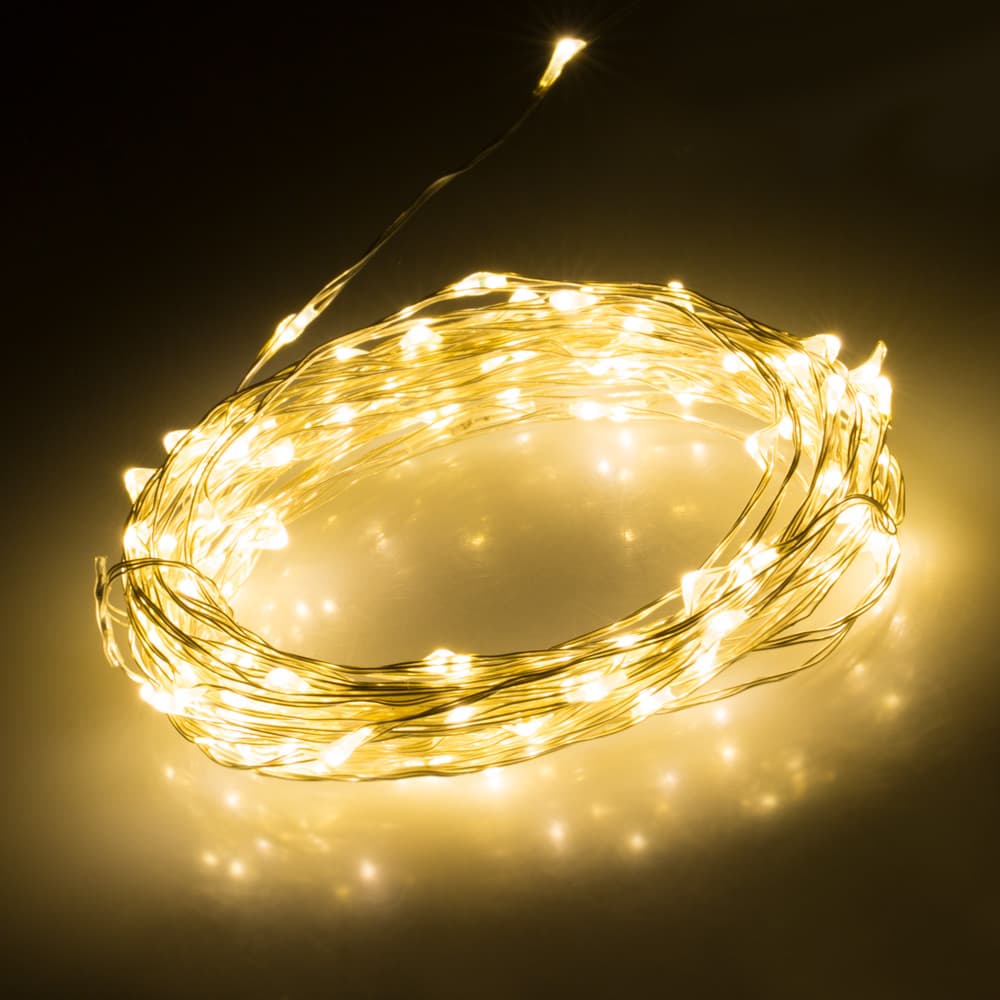 Светодиодная нить WR-5000-1608-100LED Warm (12V, 2.1W) (Arlight, IP65) 030210